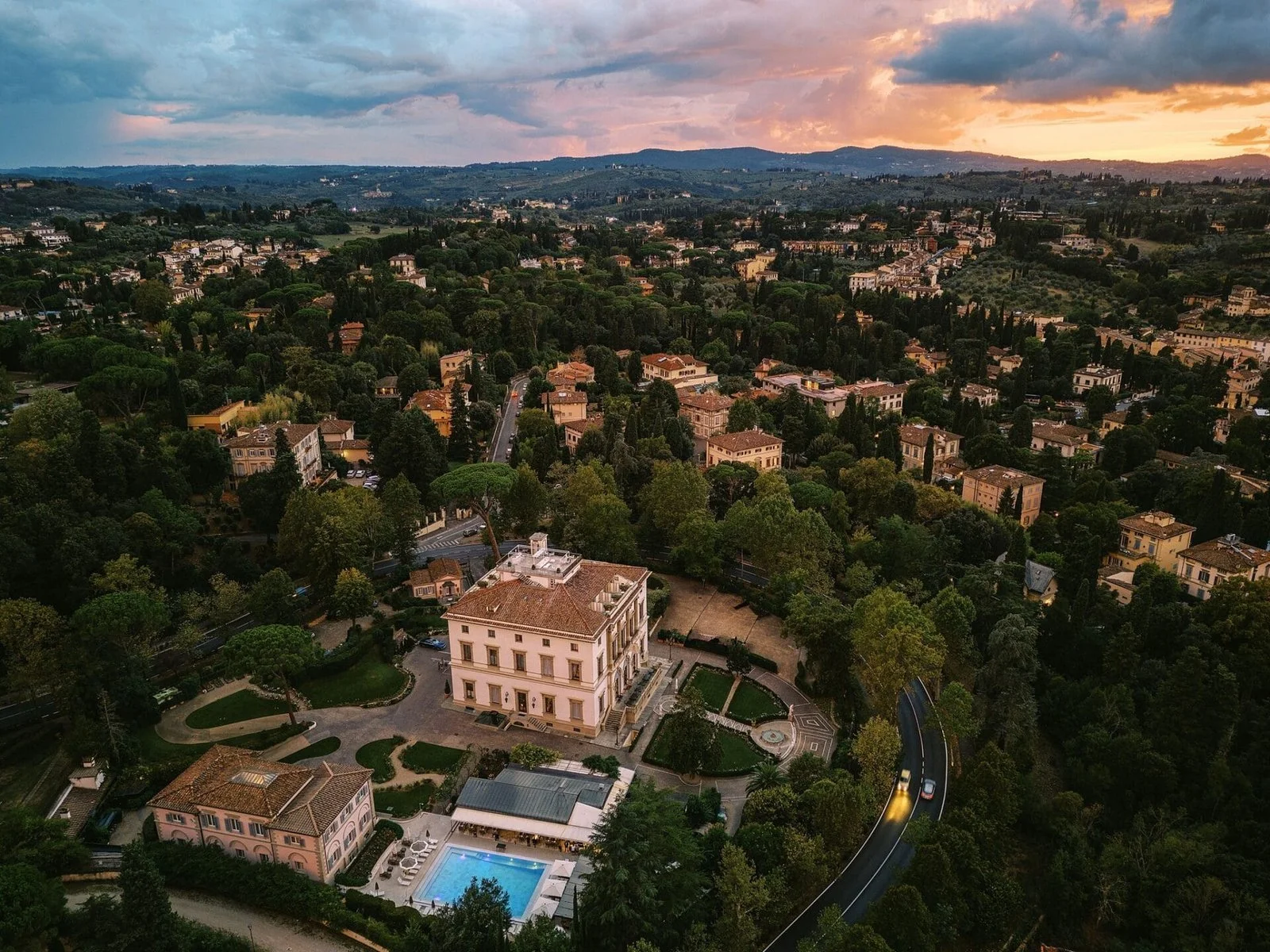 Destination Florence Wedding Photography at Villa Cora