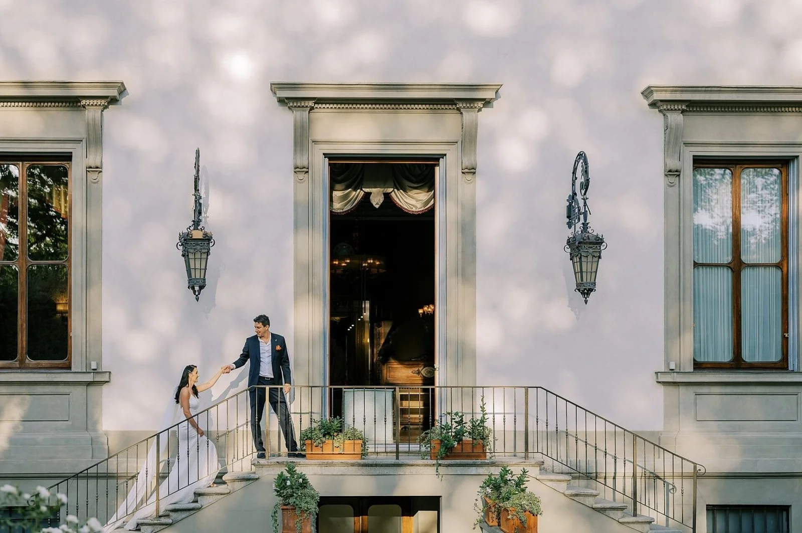 Italian Elegance: Destination Wedding Photography at Villa Cora, Florence