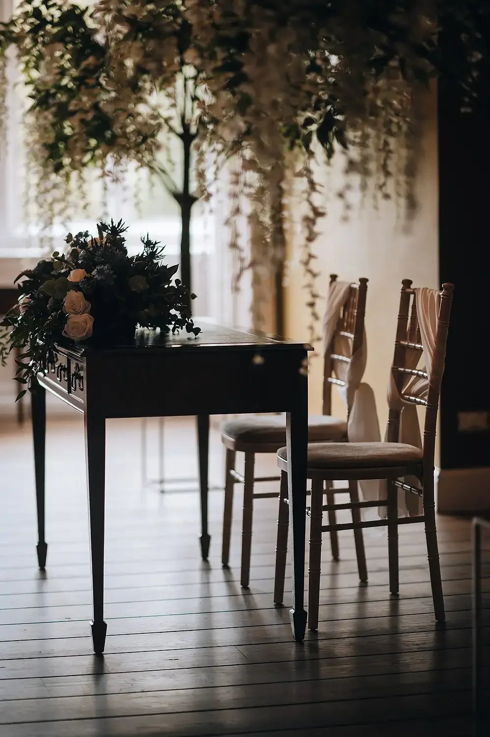 hodsock priory buchannon Hall ceremony room photos001.webp