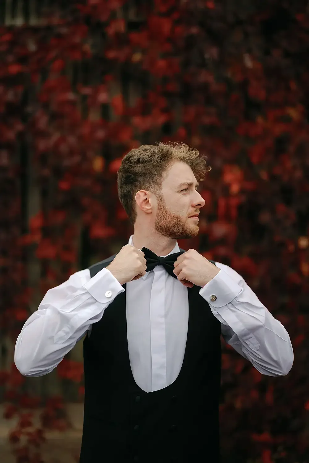 Sunlight & Raindrops: Jess & Chad’s Atmospheric Autumn Wedding at Hodsock Priory