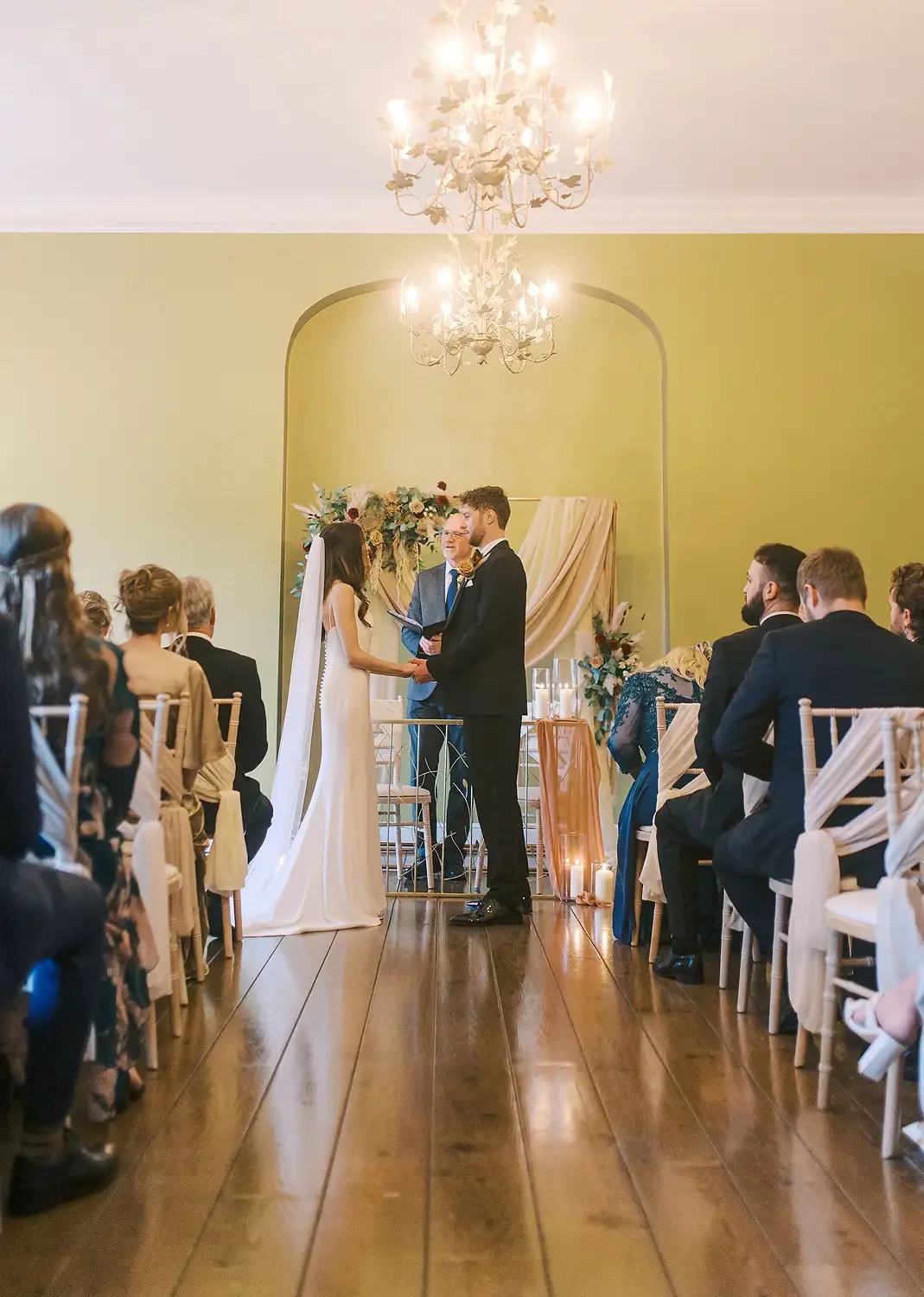 Sunlight & Raindrops: Jess & Chad’s Atmospheric Autumn Wedding at Hodsock Priory