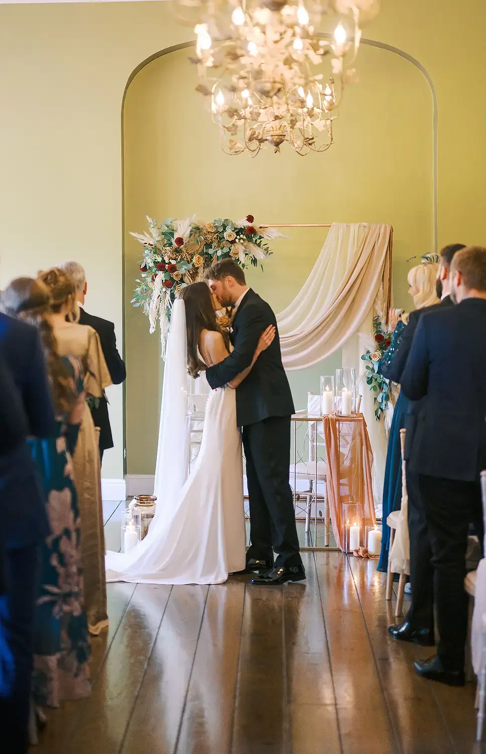 Sunlight & Raindrops: Jess & Chad’s Atmospheric Autumn Wedding at Hodsock Priory