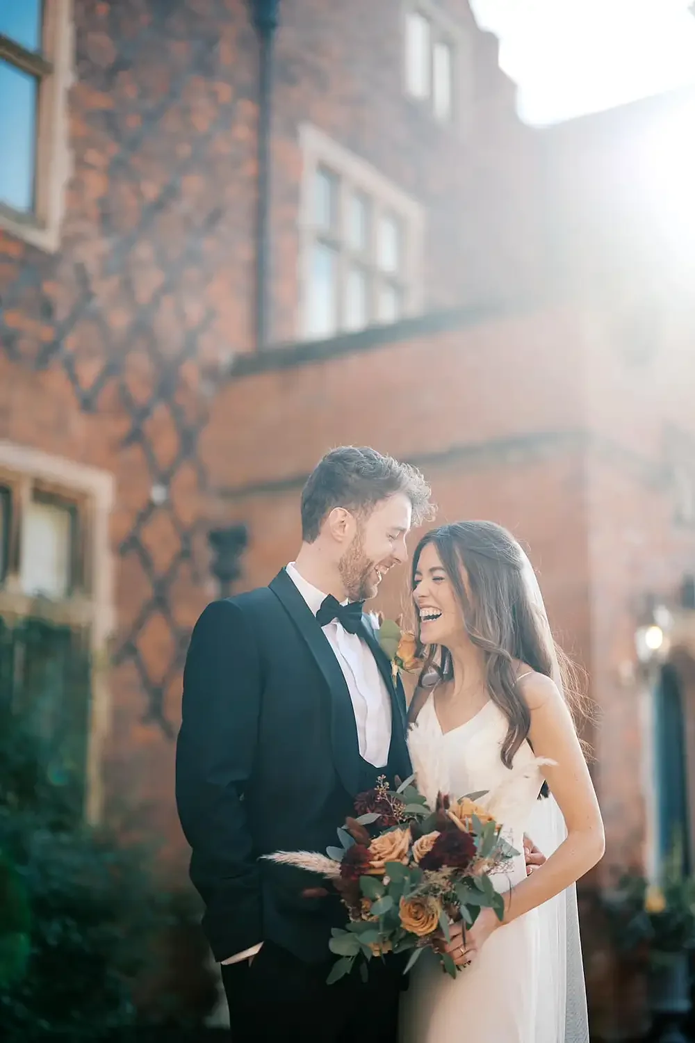 Sunlight & Raindrops: Jess & Chad’s Atmospheric Autumn Wedding at Hodsock Priory