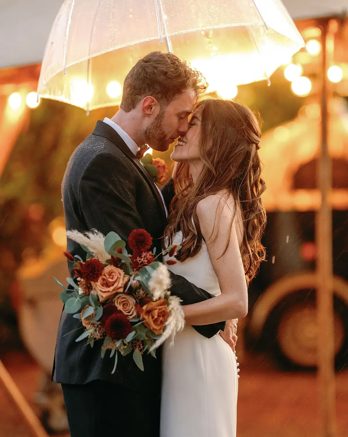 Sunlight & Raindrops: Jess & Chad’s Atmospheric Autumn Wedding at Hodsock Priory