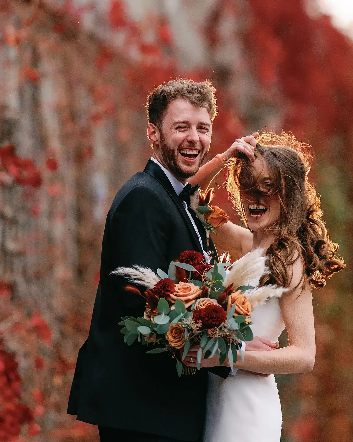 Sunlight & Raindrops: Jess & Chad’s Atmospheric Autumn Wedding at Hodsock Priory