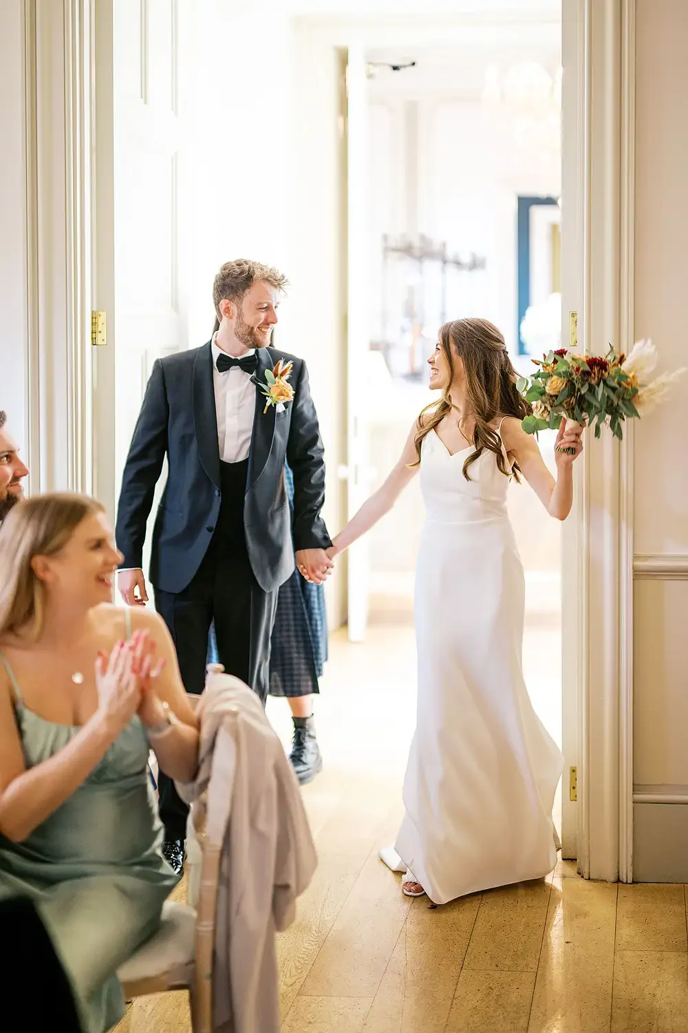 Sunlight & Raindrops: Jess & Chad’s Atmospheric Autumn Wedding at Hodsock Priory