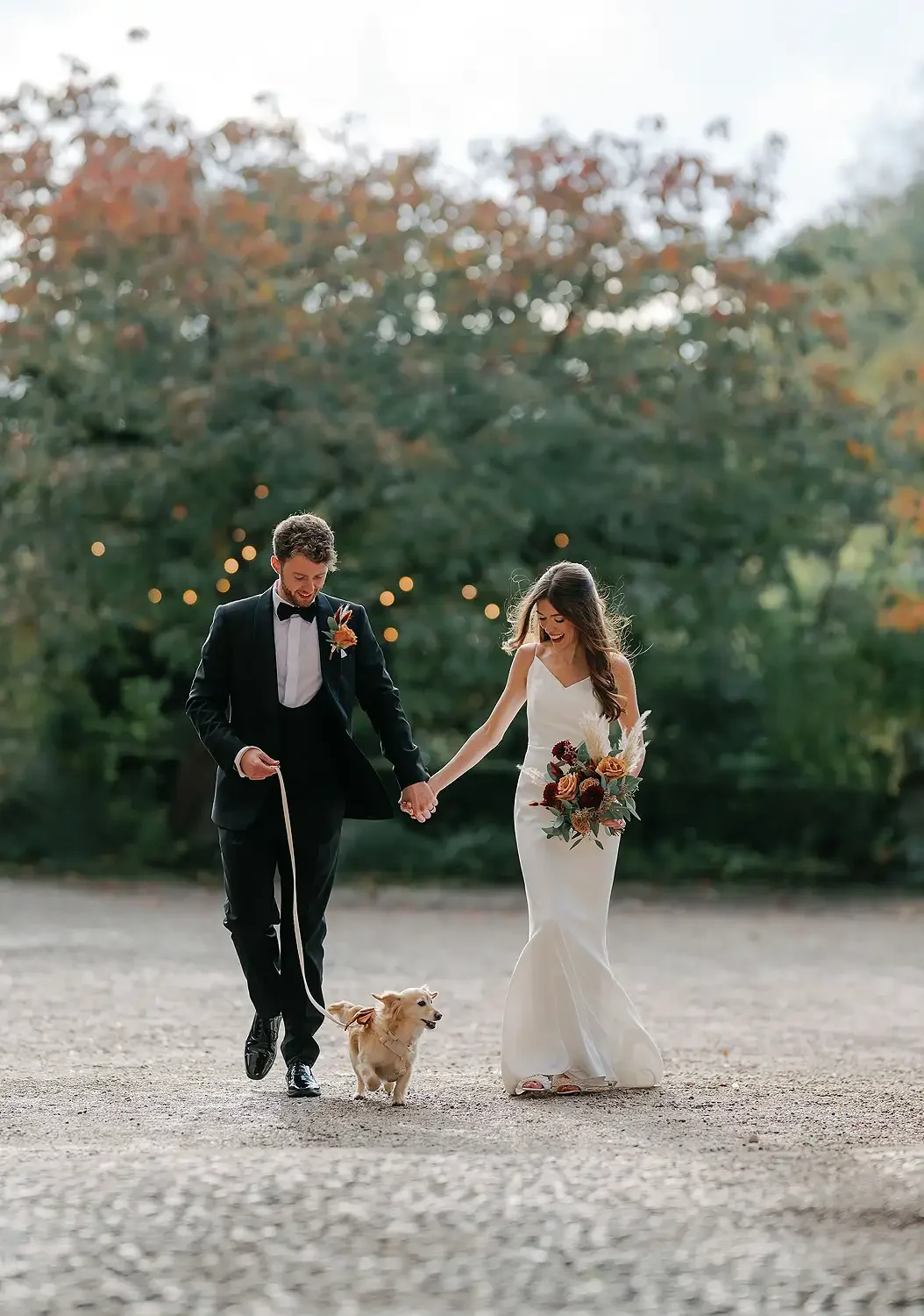 Sunlight & Raindrops: Jess & Chad’s Atmospheric Autumn Wedding at Hodsock Priory