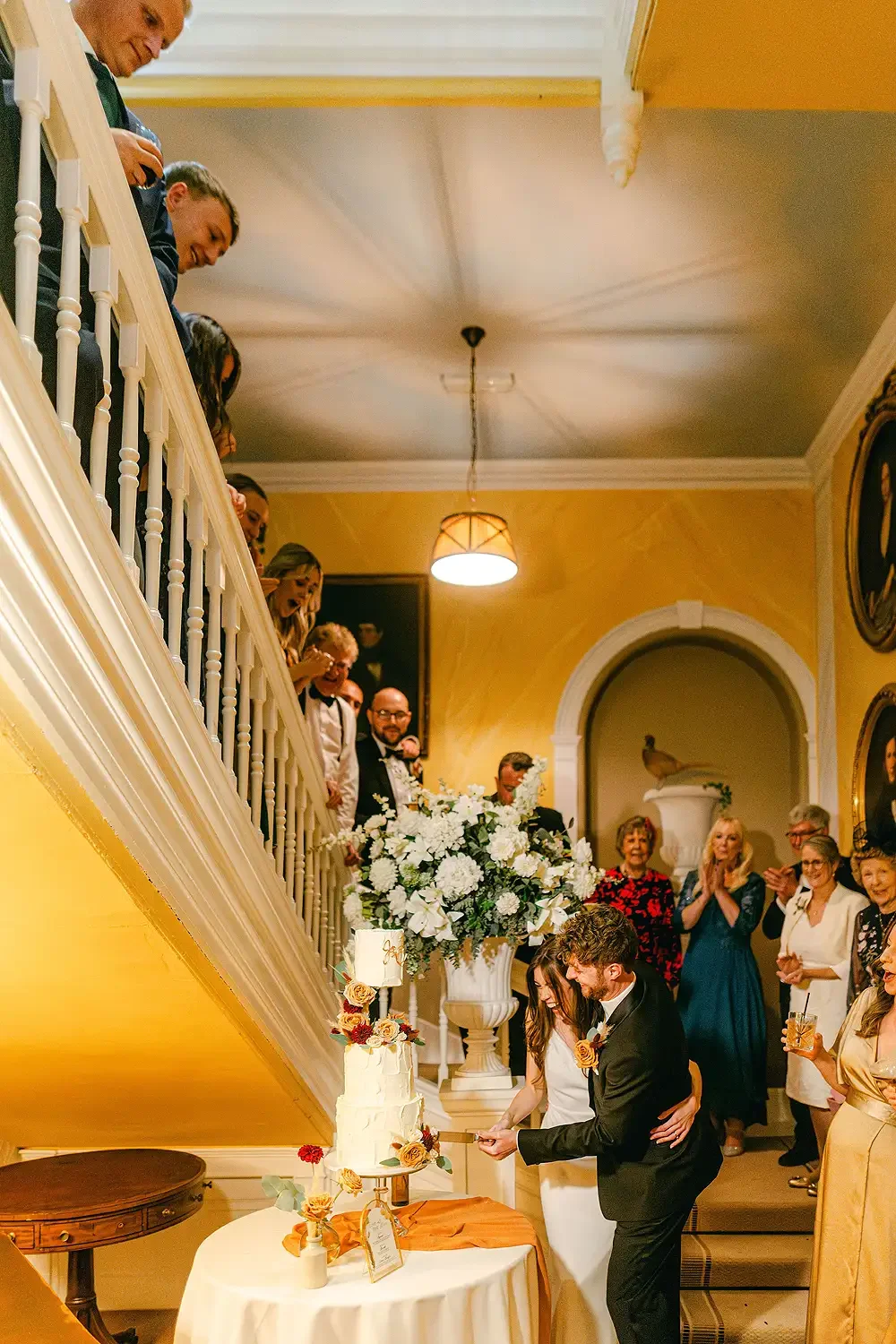 Sunlight & Raindrops: Jess & Chad’s Atmospheric Autumn Wedding at Hodsock Priory