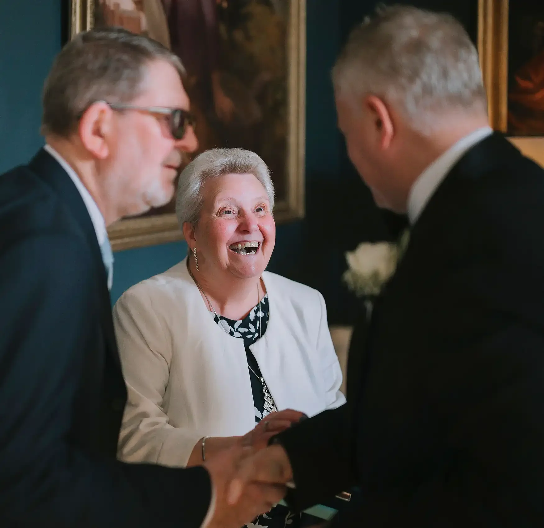 Christmas Lights & Black Tie: Lyndsey & Berkley’s Winter Wedding at Hodsock Priory