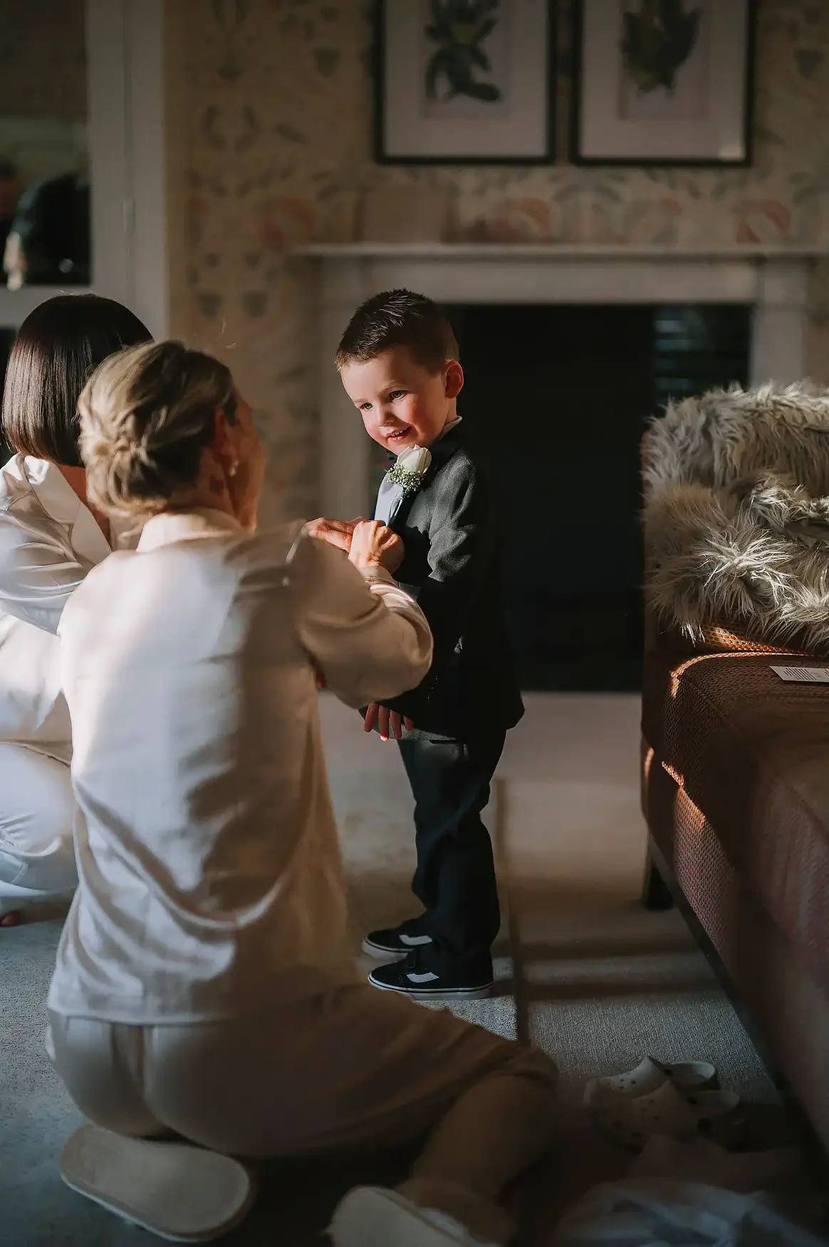 Christmas Lights & Black Tie: Lyndsey & Berkley’s Winter Wedding at Hodsock Priory