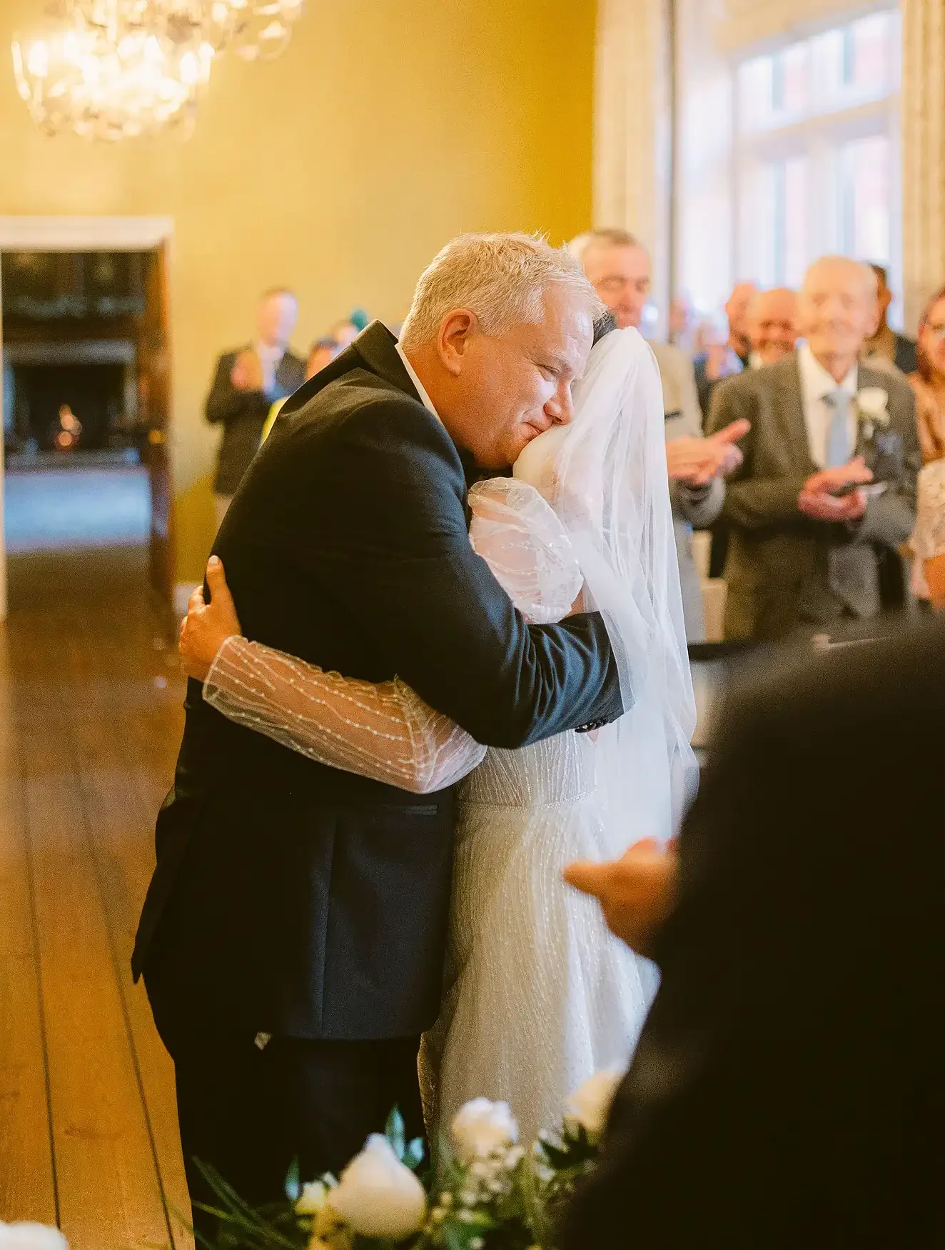 Christmas Lights & Black Tie: Lyndsey & Berkley’s Winter Wedding at Hodsock Priory