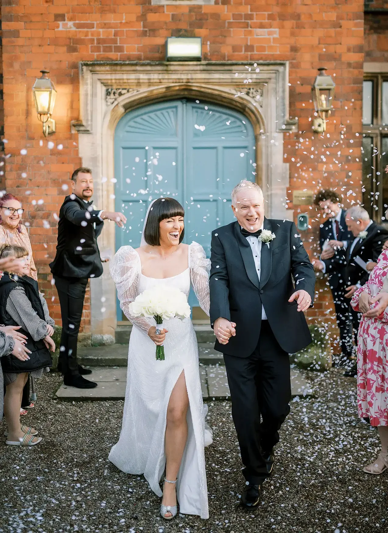 Christmas Lights & Black Tie: Lyndsey & Berkley’s Winter Wedding at Hodsock Priory