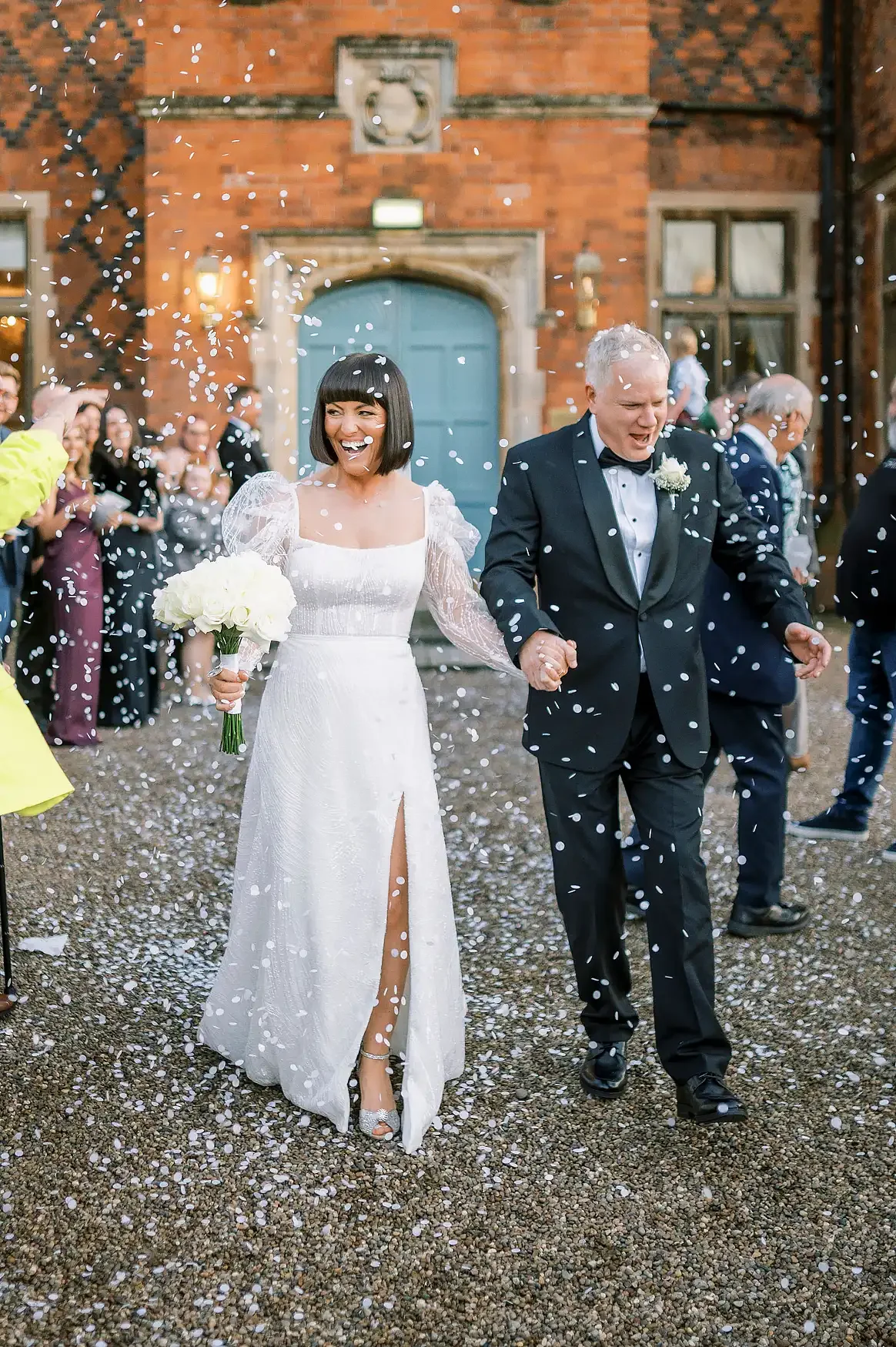 Christmas Lights & Black Tie: Lyndsey & Berkley’s Winter Wedding at Hodsock Priory