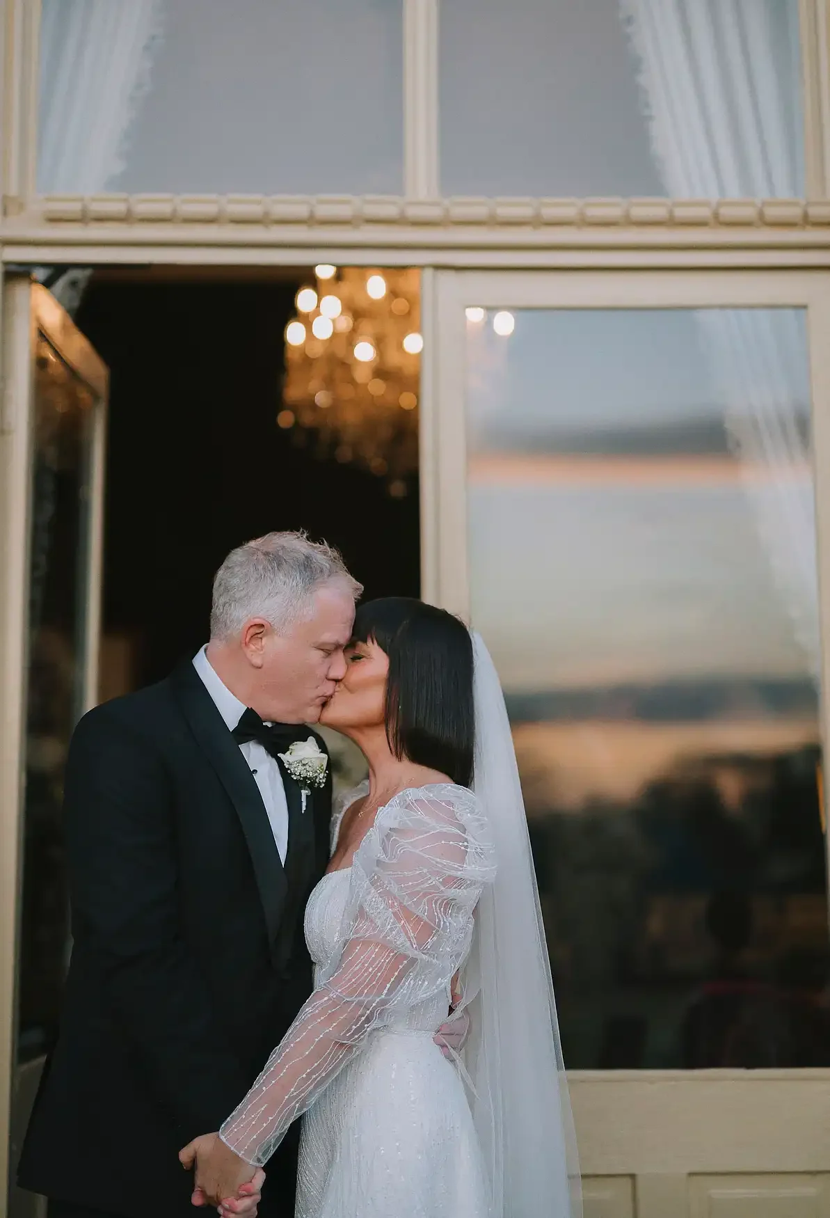 Christmas Lights & Black Tie: Lyndsey & Berkley’s Winter Wedding at Hodsock Priory