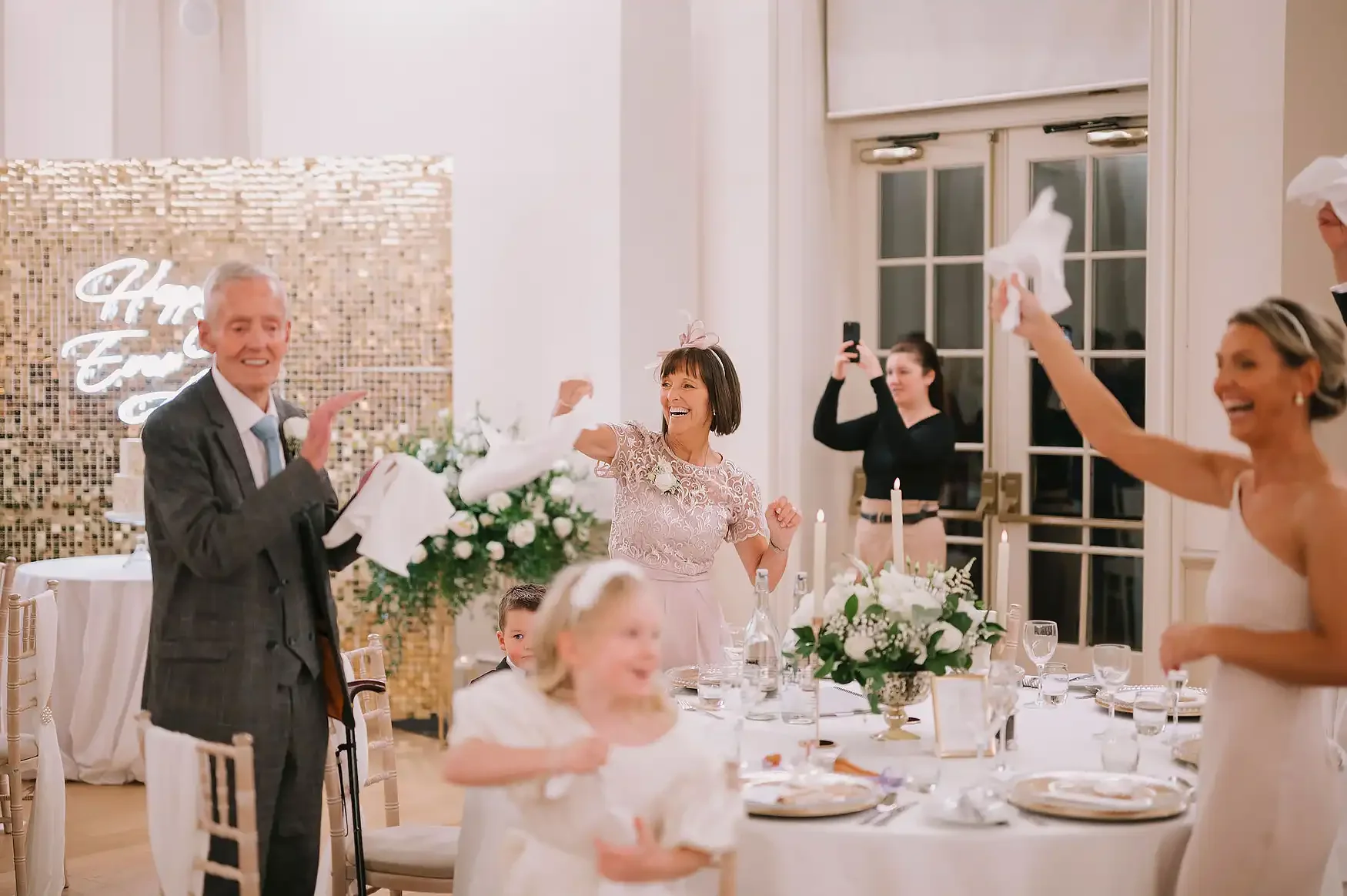 Christmas Lights & Black Tie: Lyndsey & Berkley’s Winter Wedding at Hodsock Priory
