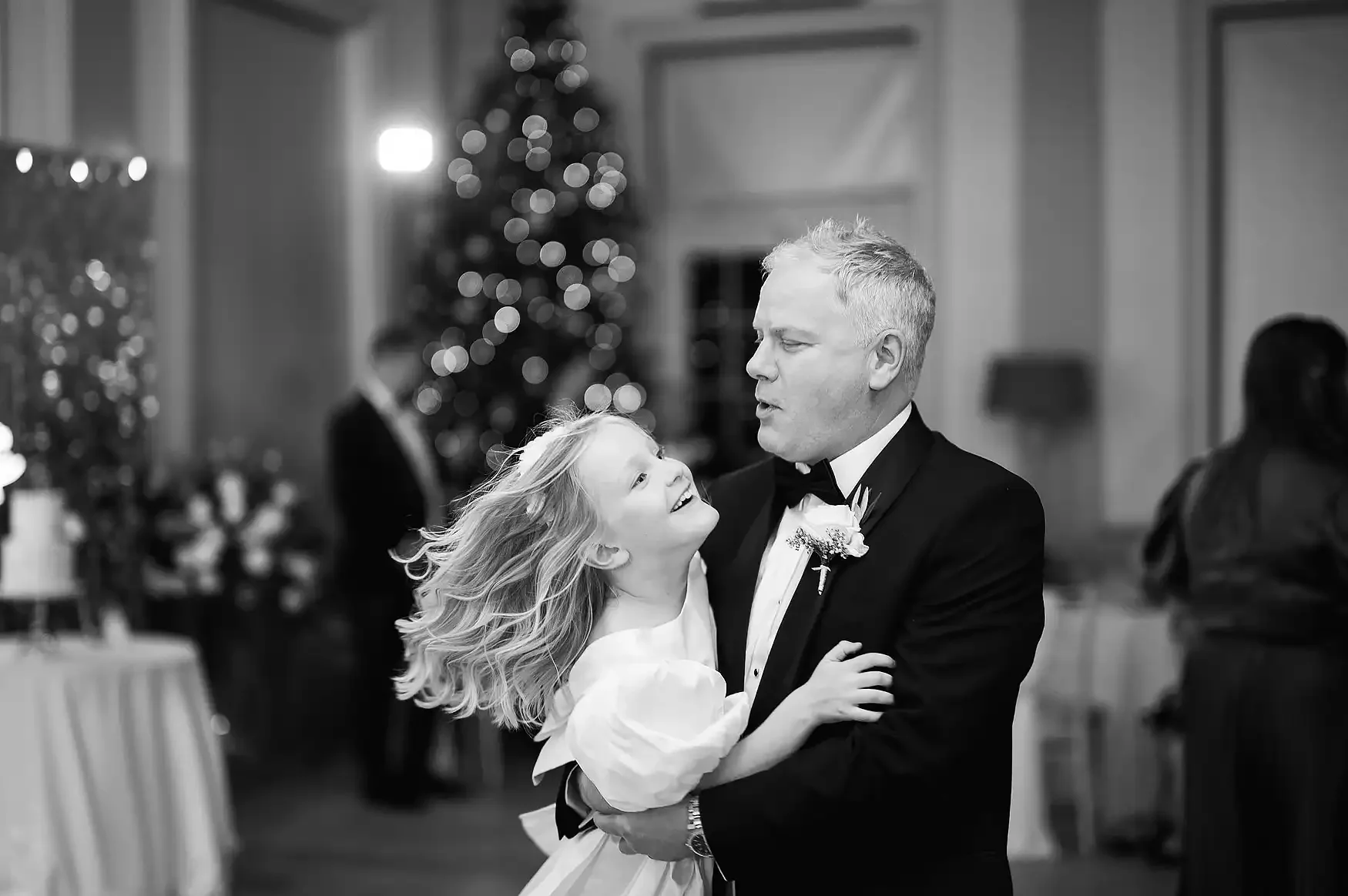 Christmas Lights & Black Tie: Lyndsey & Berkley’s Winter Wedding at Hodsock Priory