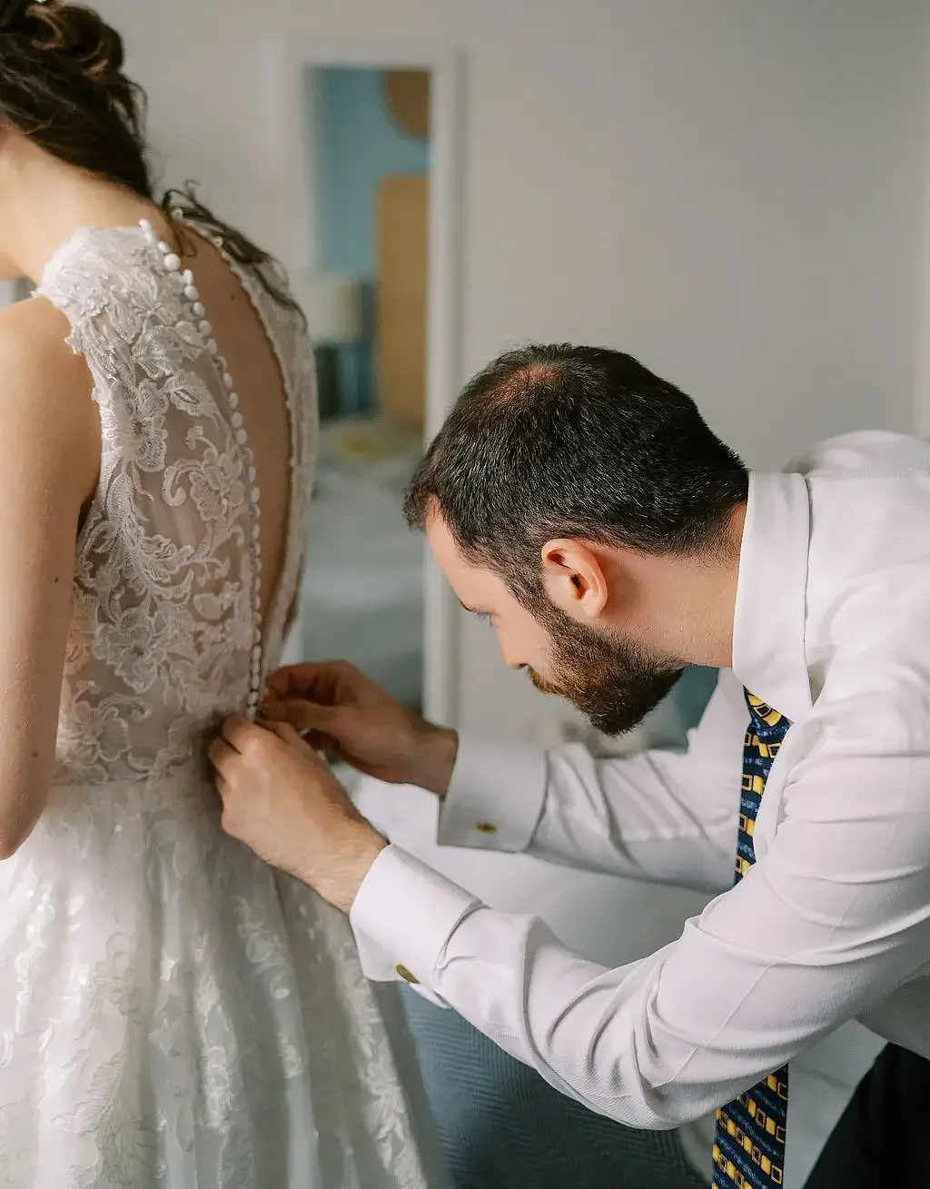 Filey brigg wedding  Eleopment photographer bride and groom preparations002.webp