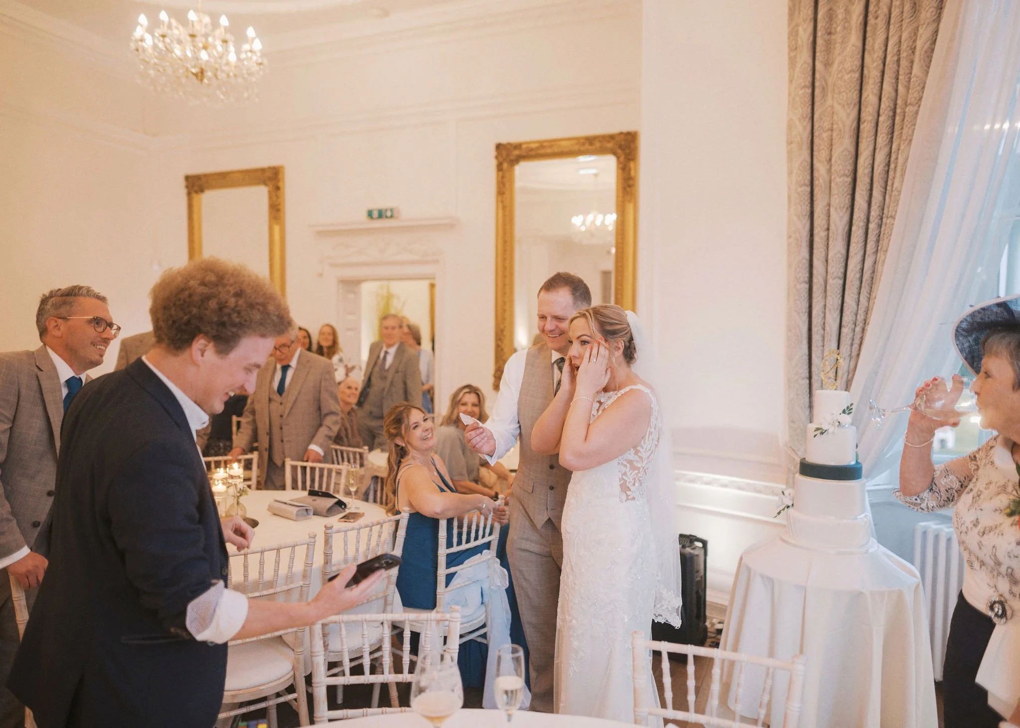 bawtry hall wedding photographey bride and groom first dance001.jpg