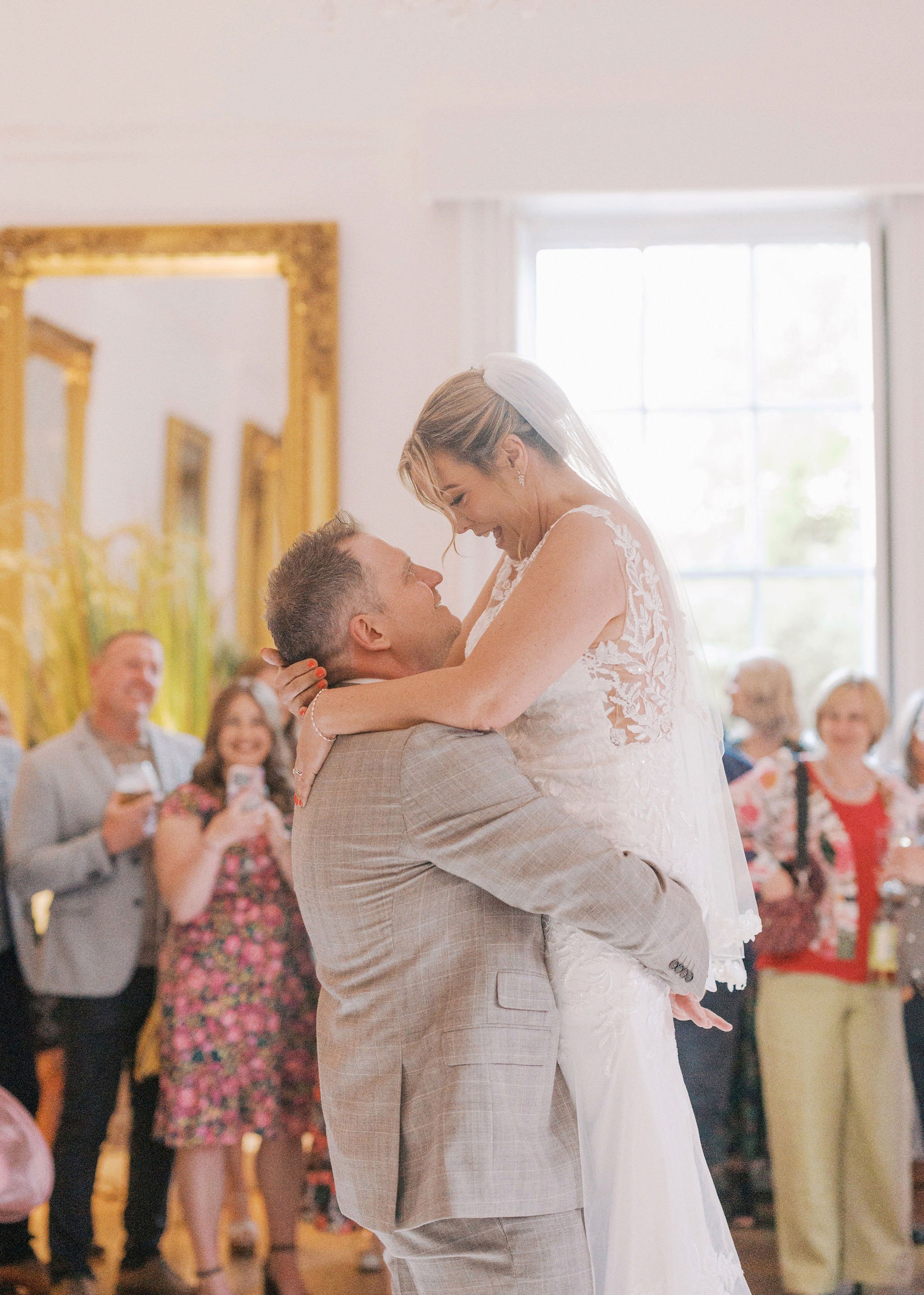 bawtry hall wedding photographey bride and groom first dance004.jpg