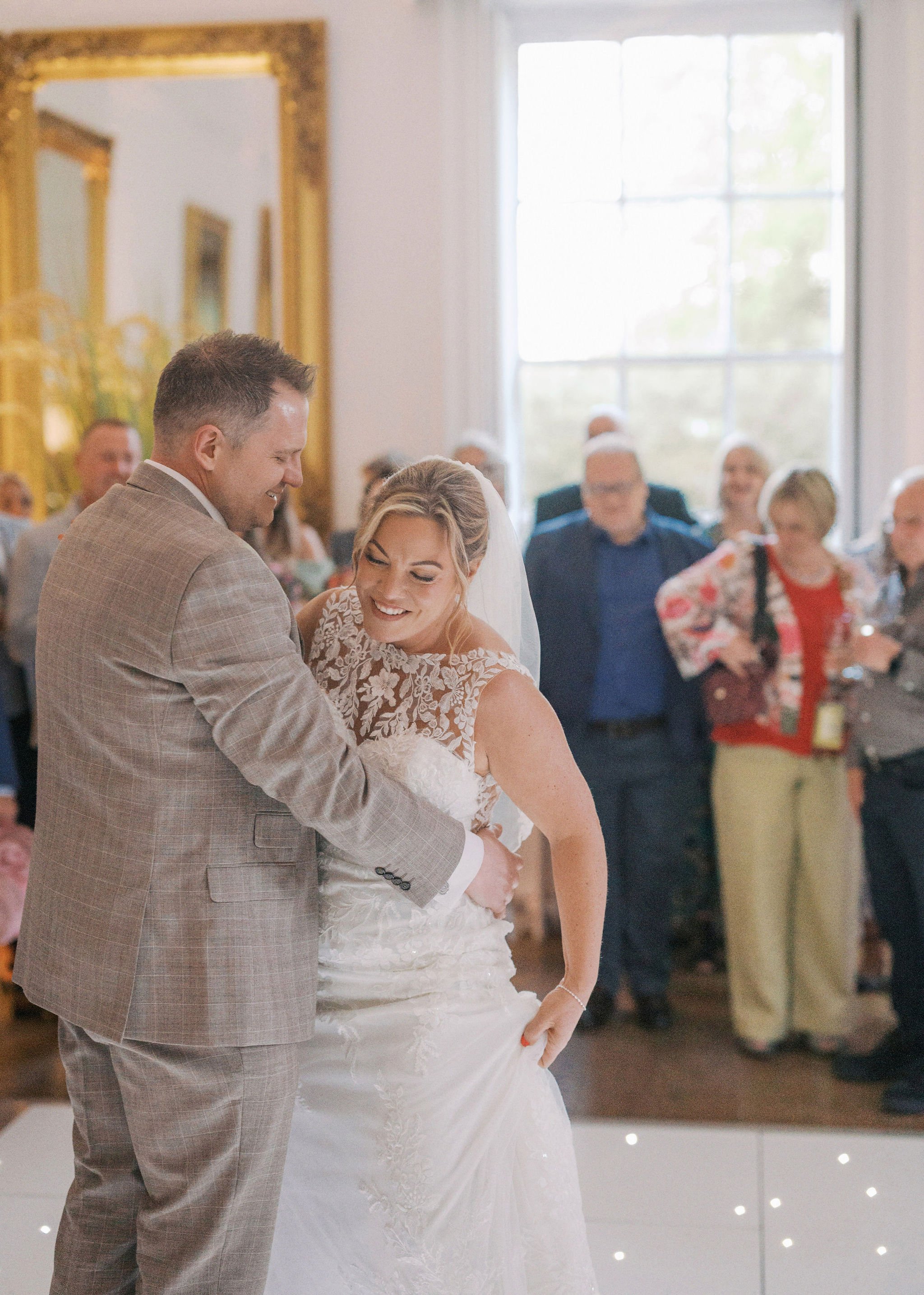 bawtry hall wedding photographey bride and groom first dance006.jpg