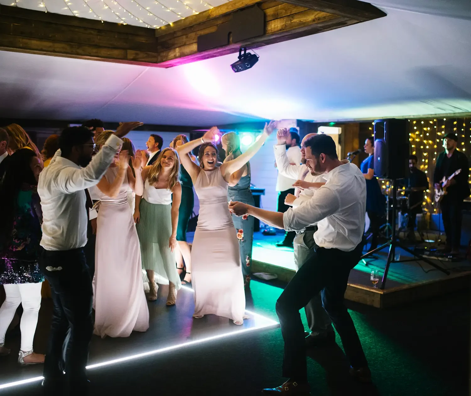 the normans wedding dance floor photograph
