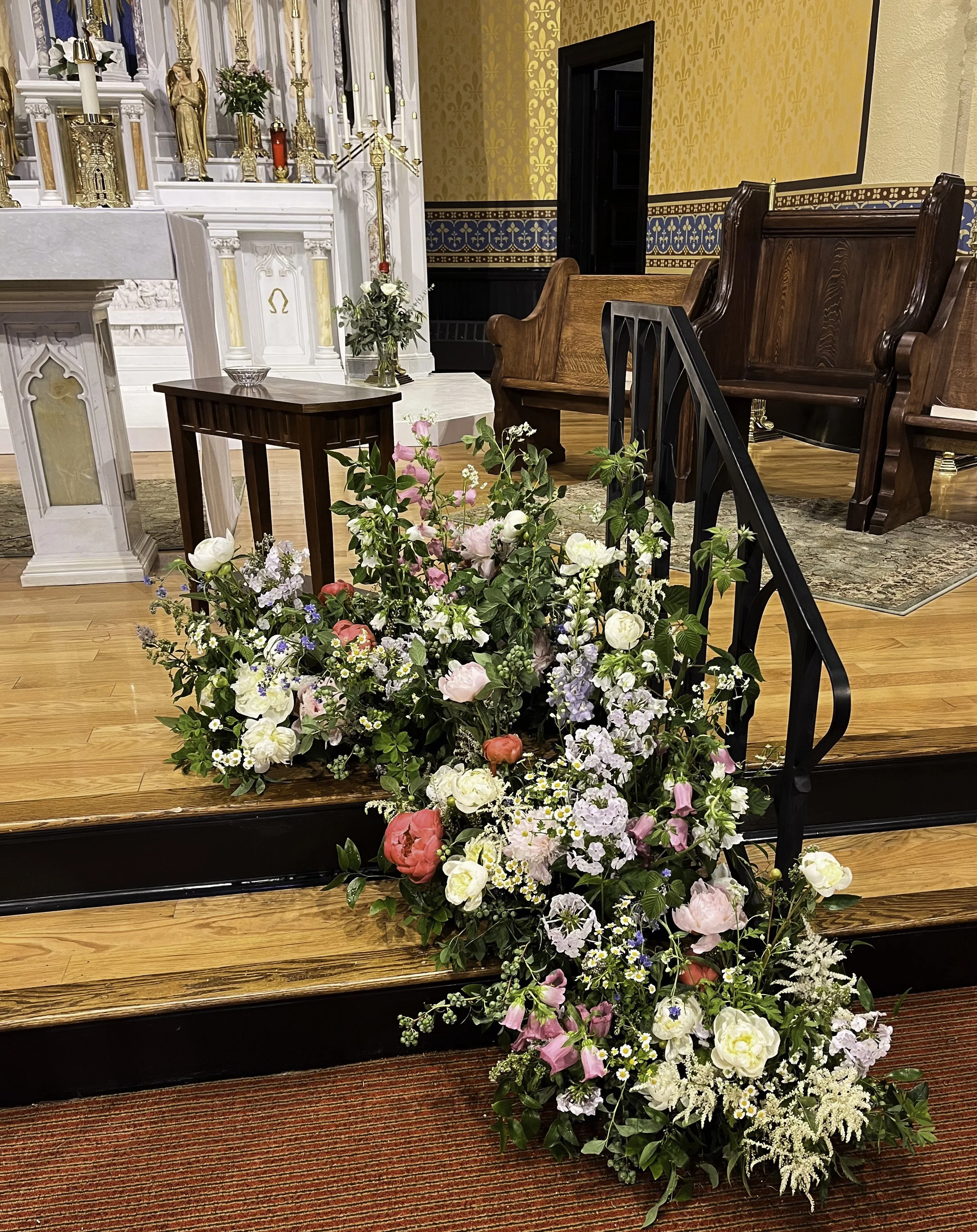 wedding with After Glow Floral 