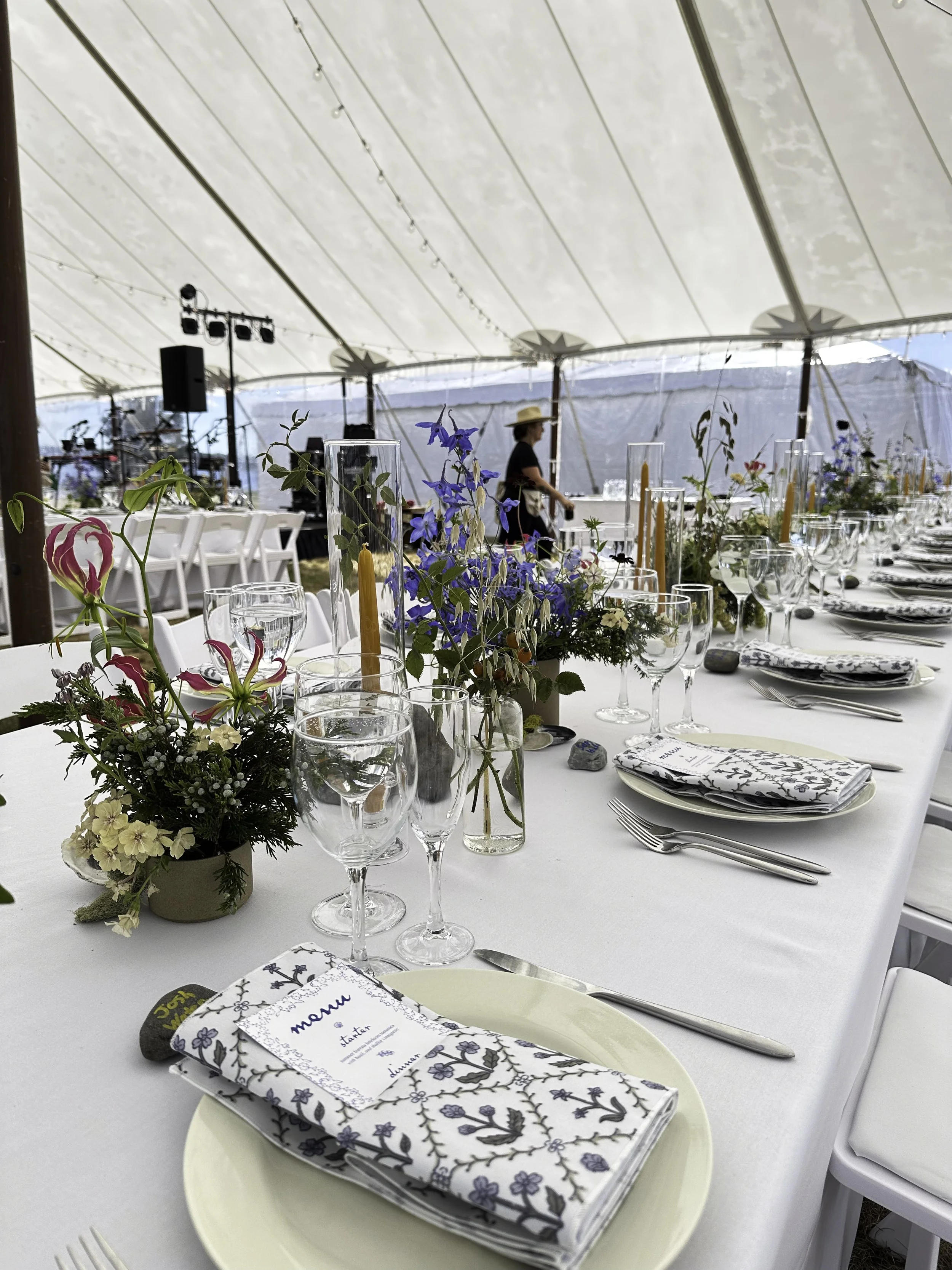 wedding with CLO floral 