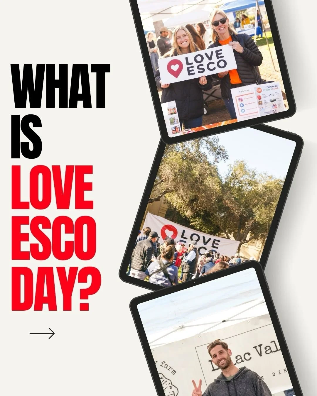 Love Esco Day is more than a single event&mdash;it&rsquo;s a reflection of who we are as a city! ❤️

At the heart of it is a simple belief: when people choose to care for the place they call home, transformation follows. Neighbors, families, and frie