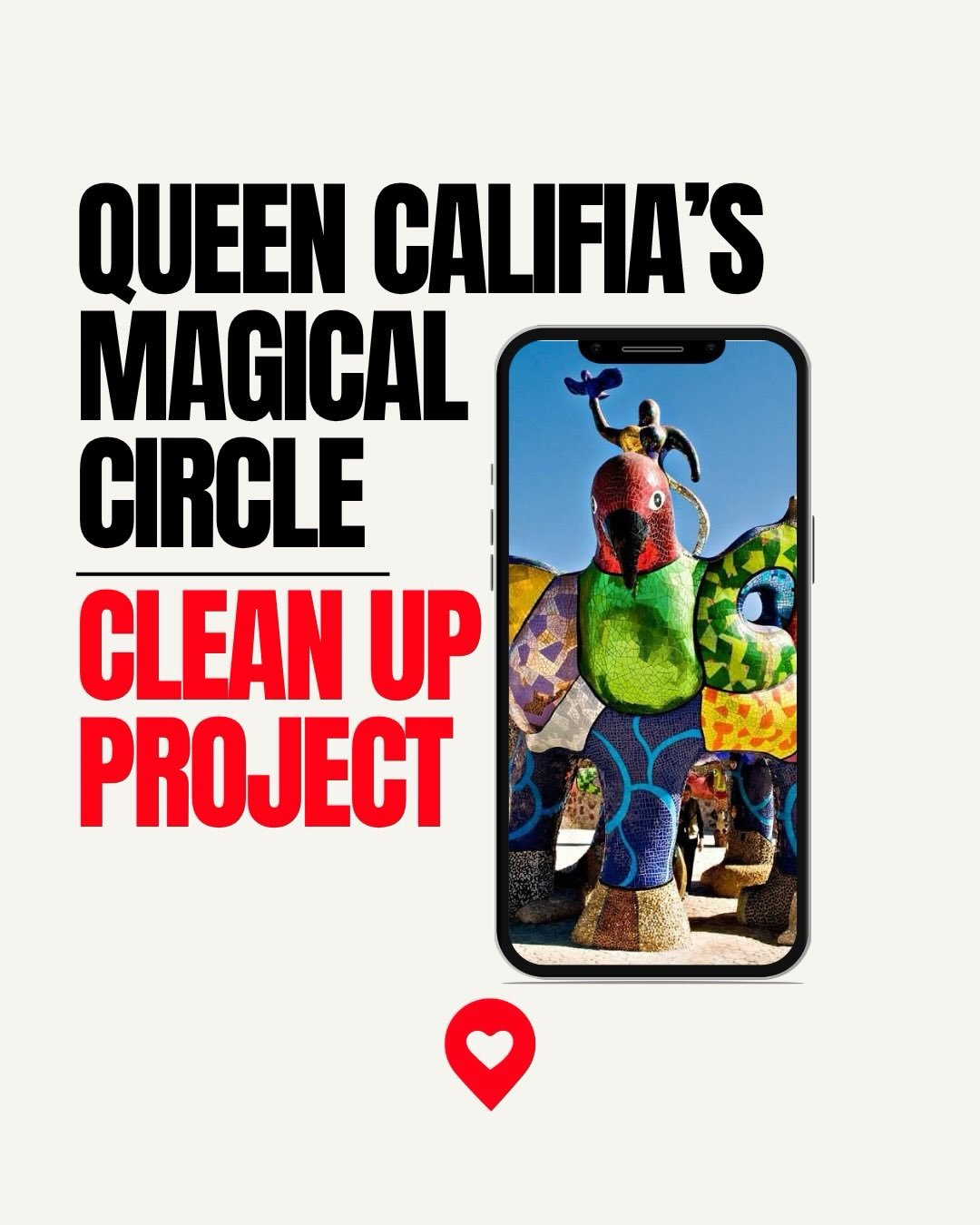 Help Care for Queen Califia&rsquo;s Magical Circle!

Join the City of Escondido and Love Esco for a day of service at Queen Califia&rsquo;s Magical Circle Sculpture Garden. We&rsquo;re looking for volunteers to help care for this unique and colorful 