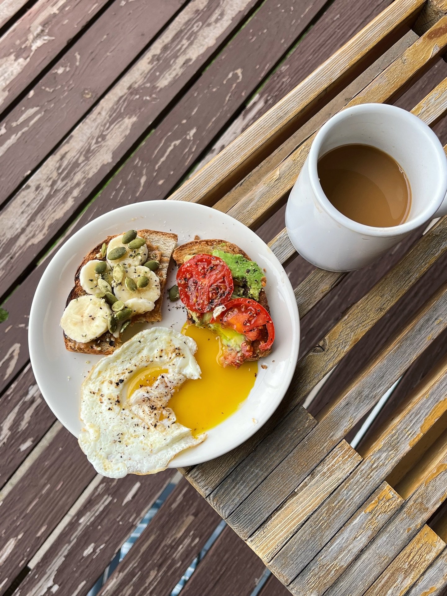 a Superior breakfast, if ever I had one 🍳☕️