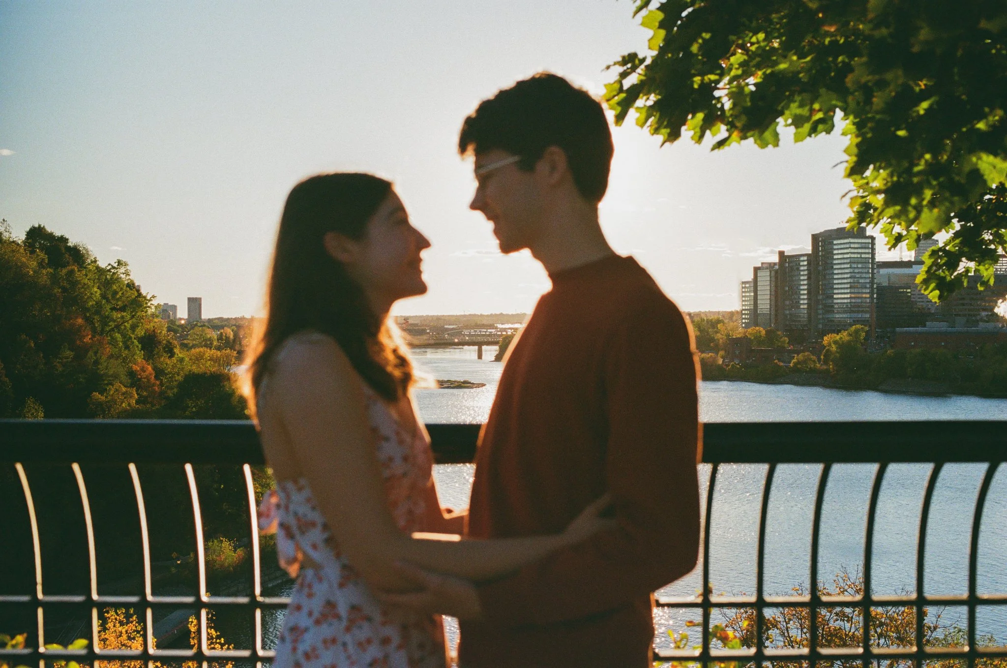 Fall Engagement Shoot In Majors Hill Park