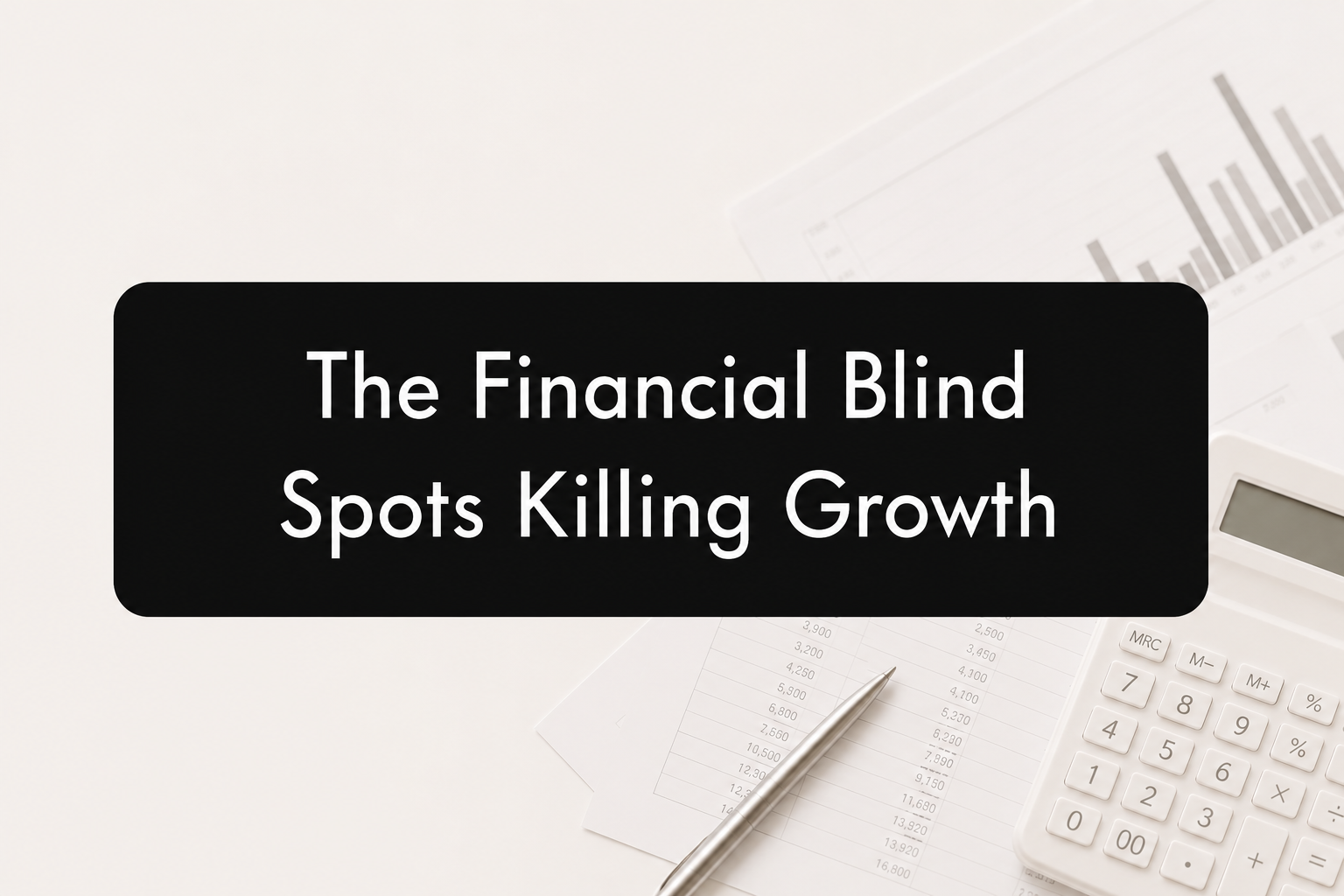 The Financial Blind Spots Killing Growth