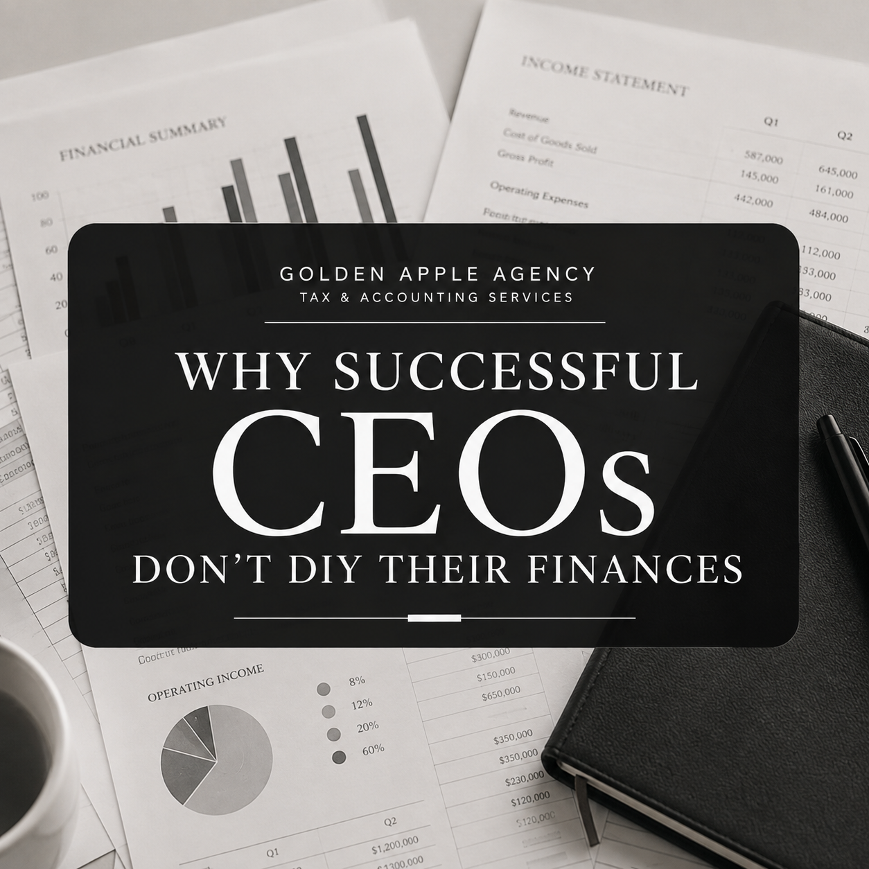 Why Successful CEOs Don't DIY Their Finances