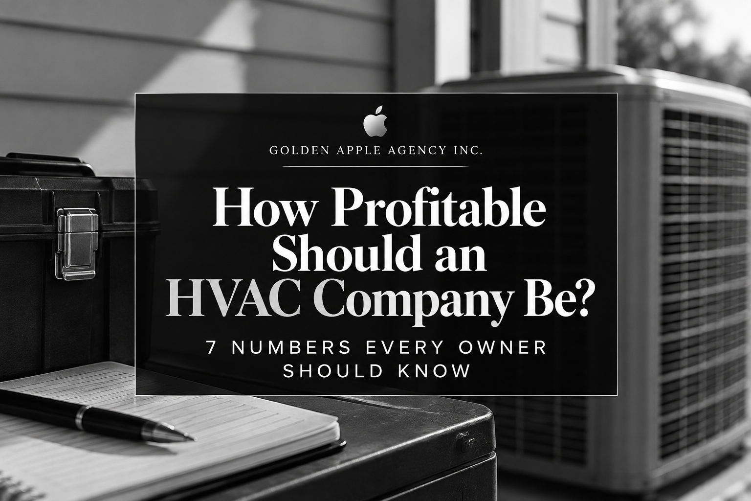 How Profitable Should an HVAC Company Be? 7 Numbers Every Owner Should Know