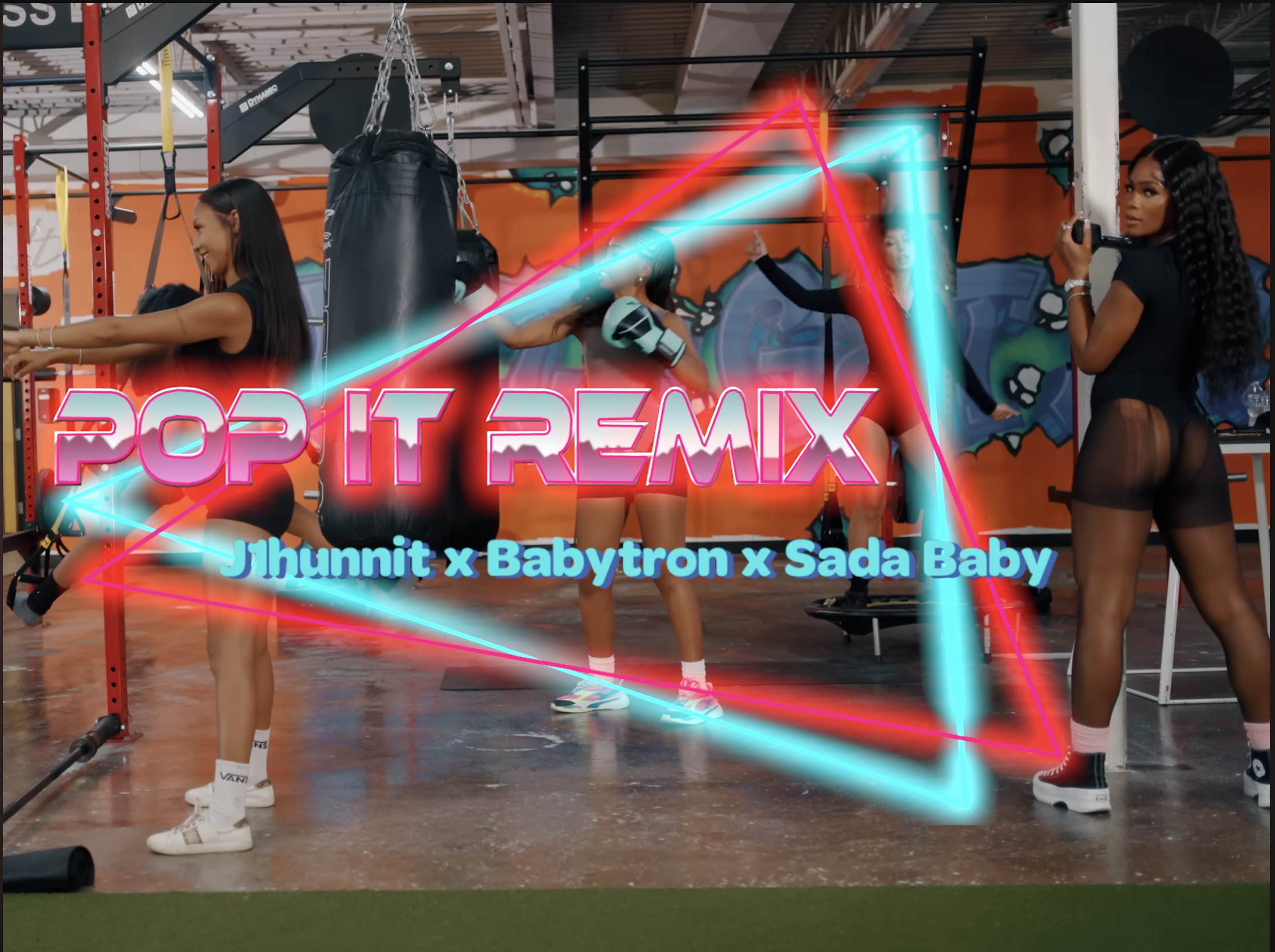 J1Hunnit - Pop It (Remix) [Feat. BabyTron & Sada Baby)
