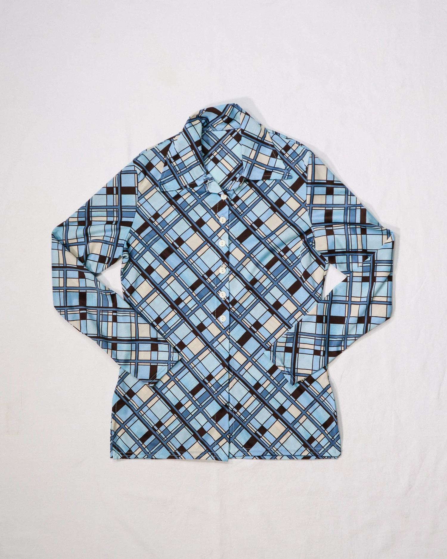 butterfly collar dress shirts CL240926 Mens Business Casual Shirt - Long Sleeve Lapel Button -  Comfortable Printed Fabric