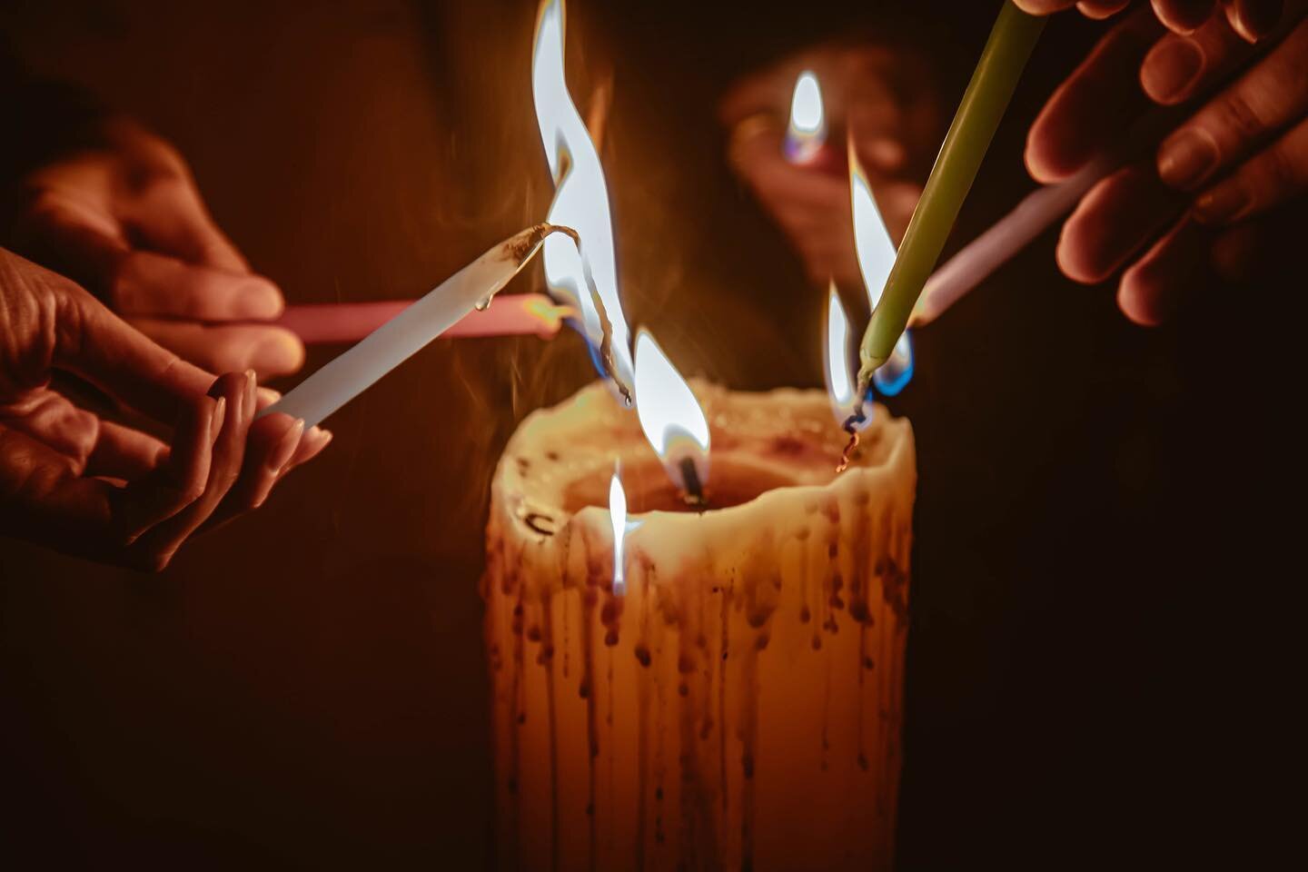 We developed a wax ritual of manifestation, where each color of wax represents an intention, creating a rainbow of blessings and manifestations &hellip;. &iquest;What color are you feeling today? 
You can order your personal one for your altar, or fo
