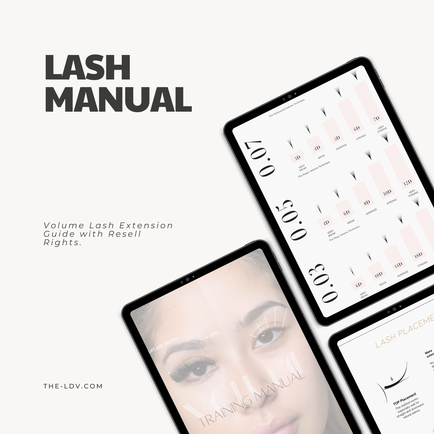 Volume Lash Extension Guide (with Resell Rights)