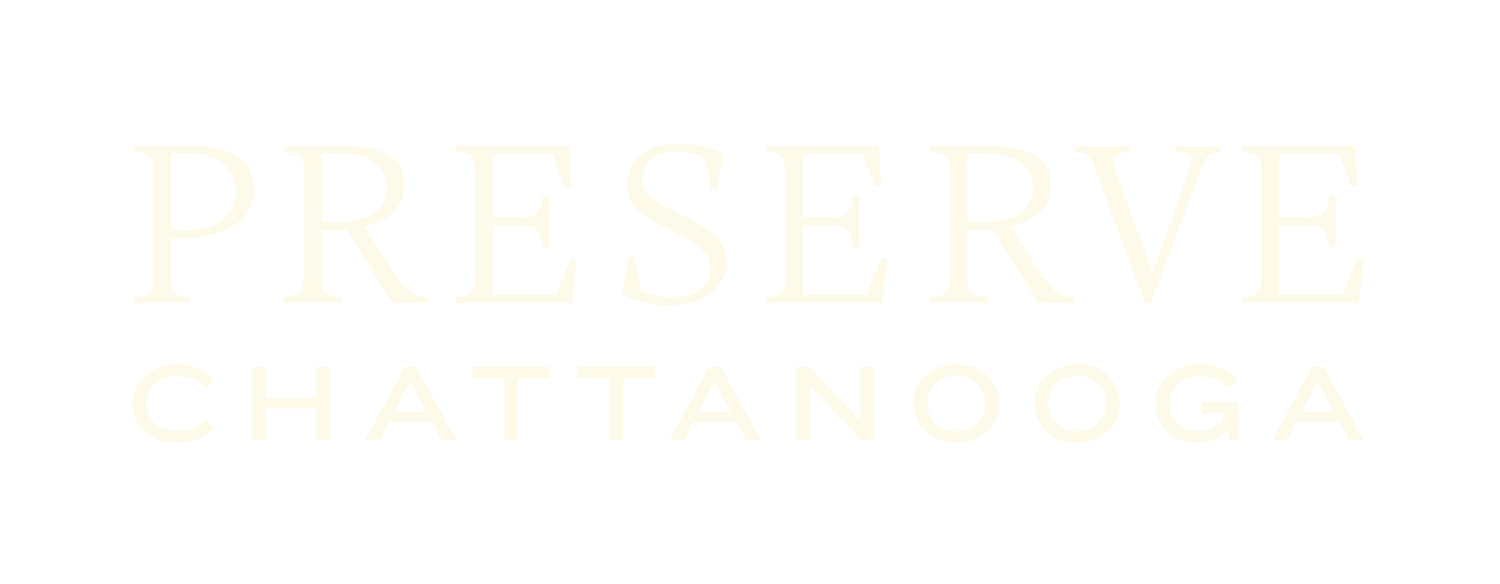 PRESERVE CHATTANOOGA