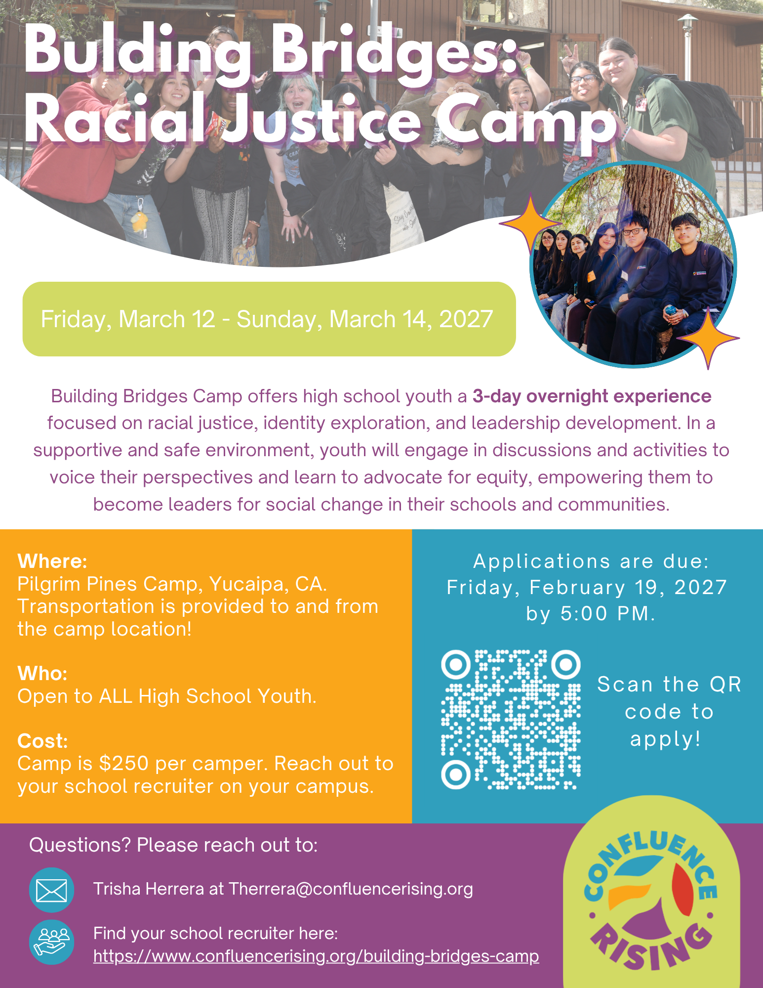 Building Bridges Racial Justice Camp