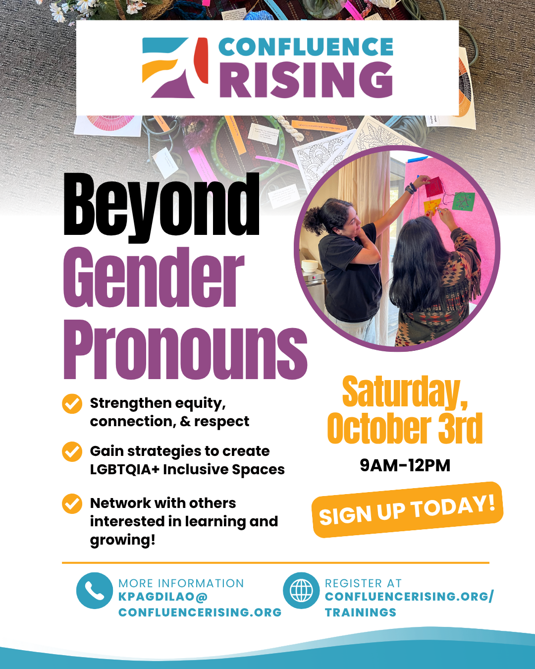 Beyond Gender Pronouns: Creating LGBTQIA+ Inclusive Spaces