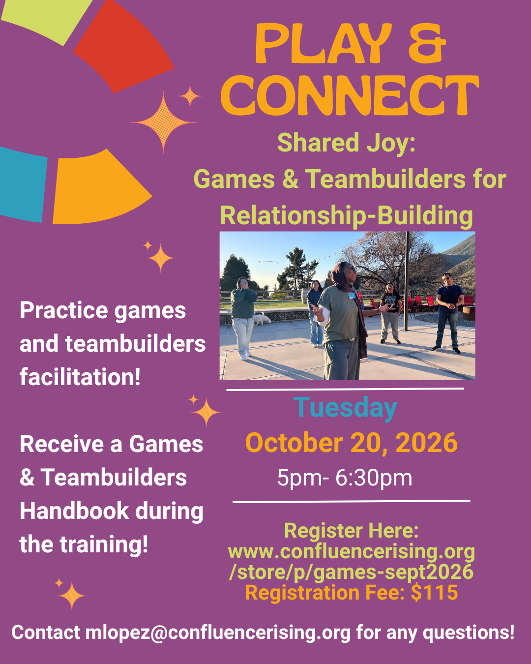 Shared Joy: Games & Teambuilders for Relationship-Building