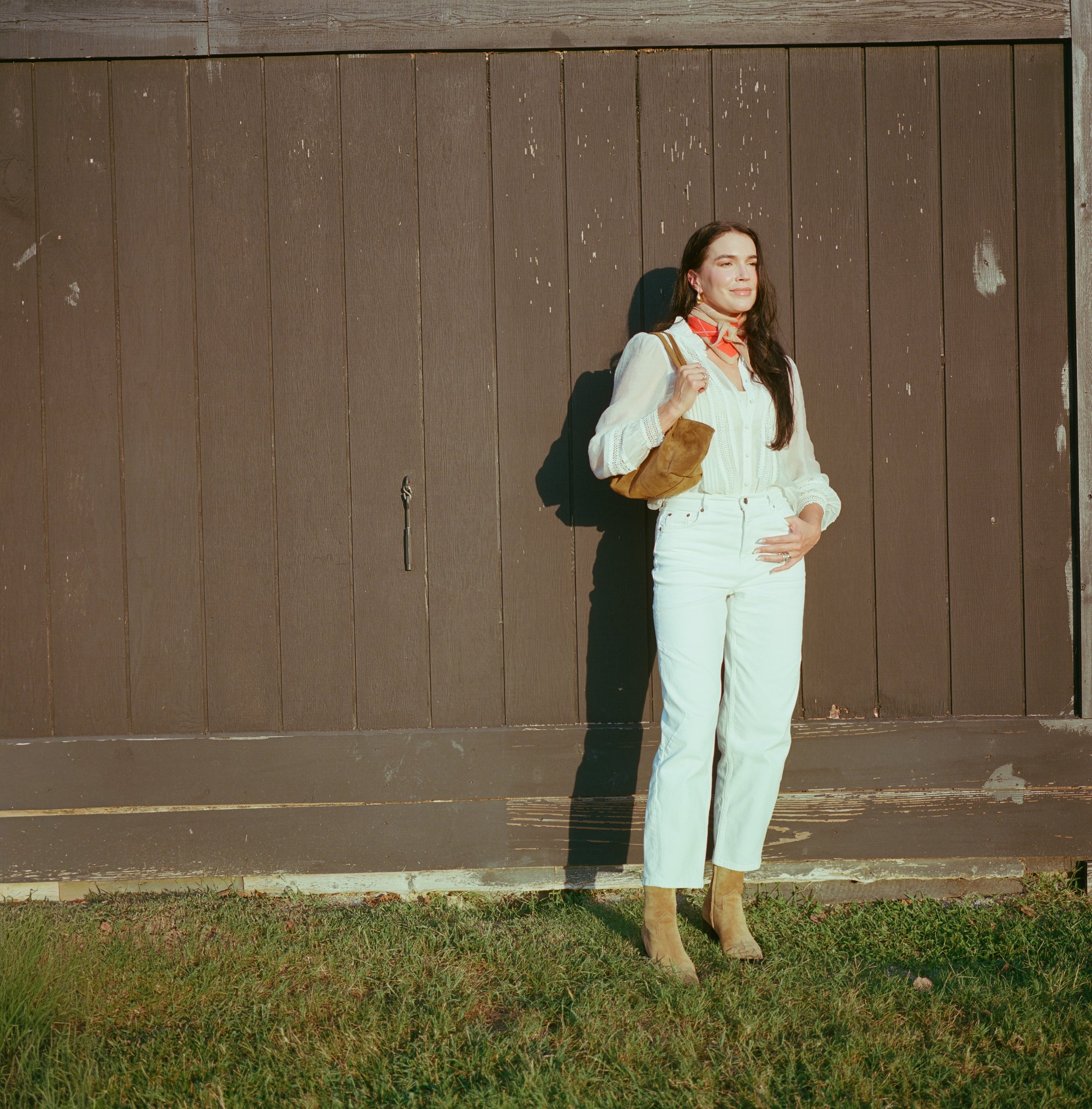 Brittany Xavier shot on medium format film in Boden 