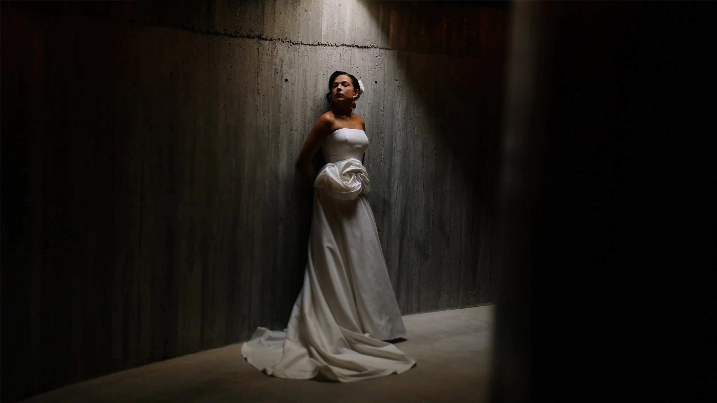 Bride portrait destination wedding