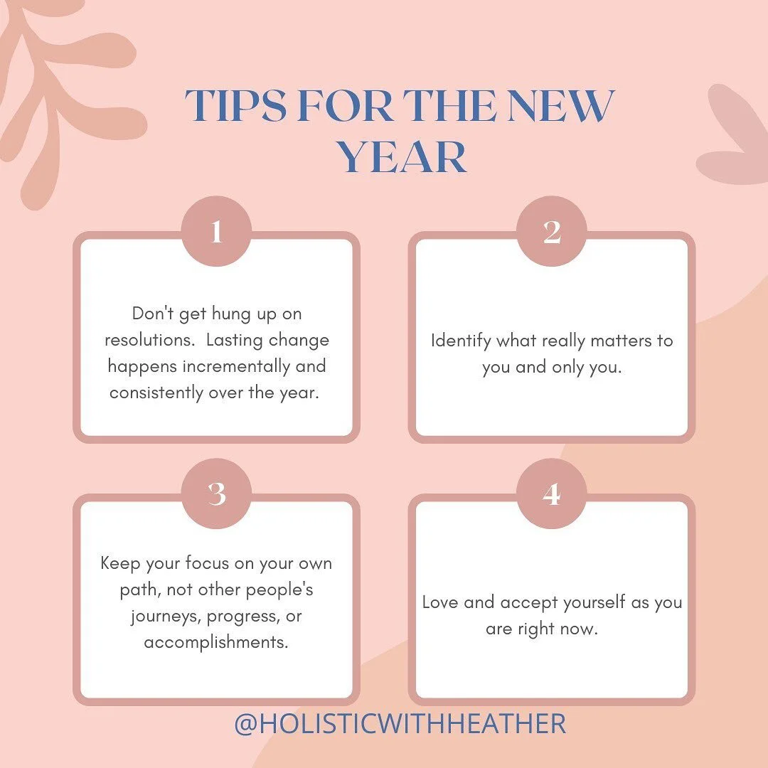 There is so much pressure this time of year to be more and do more as we look ahead to the new year.  Hustle culture and diet culture are particulary rampant on social media.  There is another way; We do not have to give in to external pressures.  We