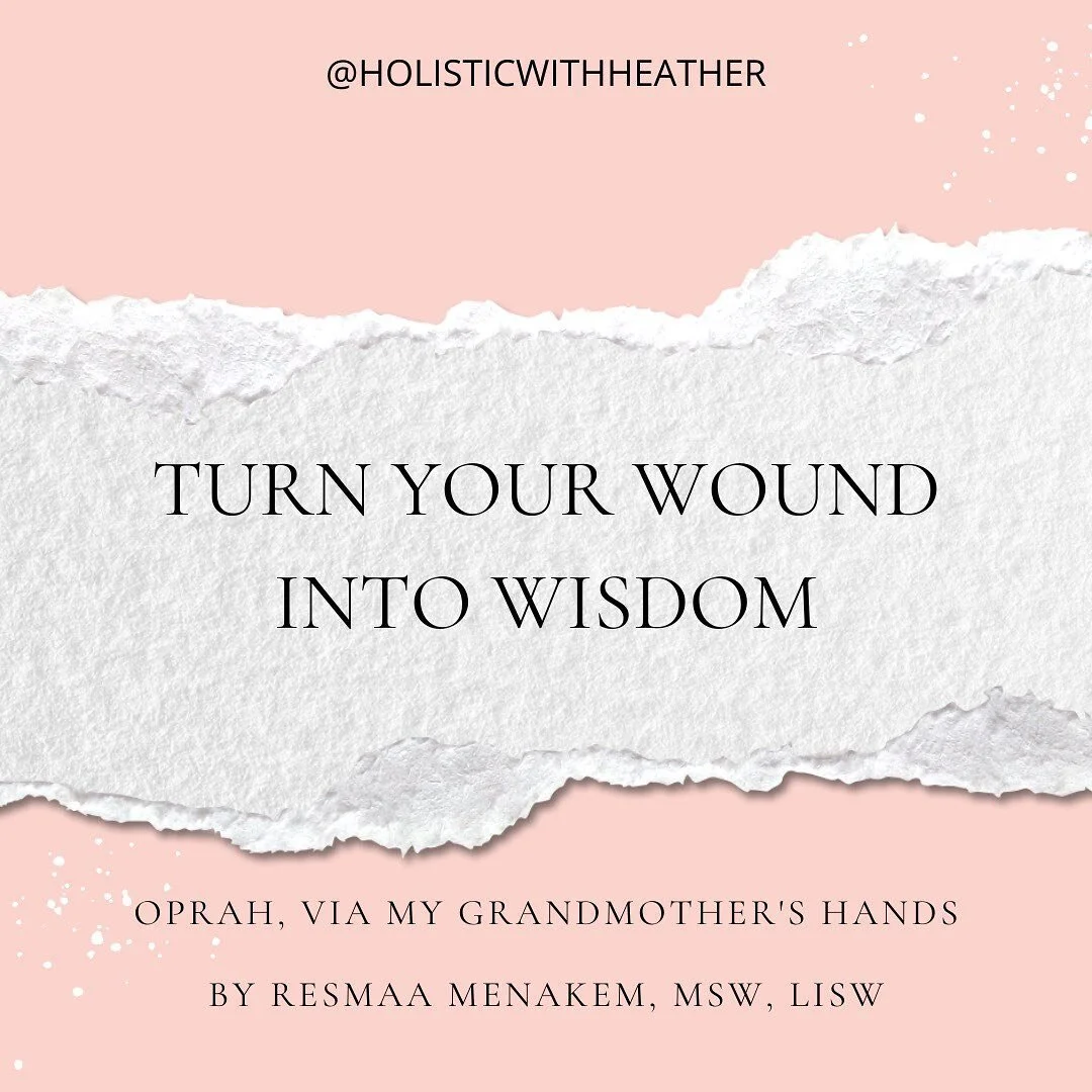 We never ask for hardship, but we can use our negative experiences to learn more about ourselves, strengthen our relationships, increase empathy, and so much more.  Shifting our perspective from victimization to an opportunity for growth and grace (t