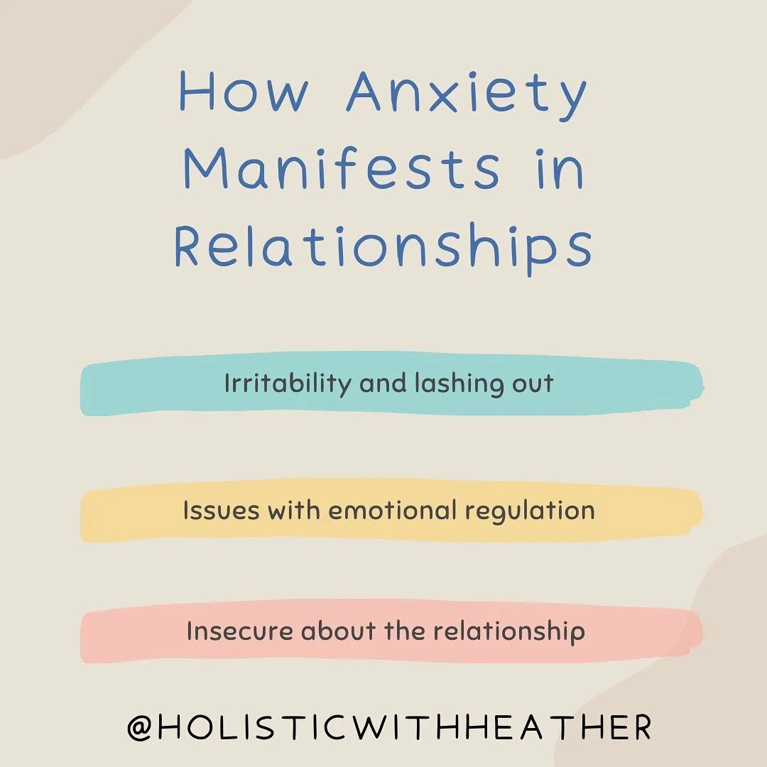 Anixety can have a huge impact on relationships.  Being aware of these effects can help you to manage them yourself or to have compassion for your partner managing anxiety.
Side note: You are NOT a burden.  Communication and education may be needed,