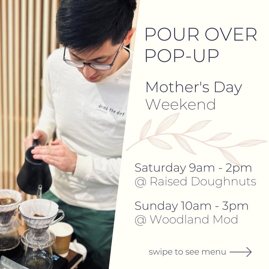 We selected especially floral coffees for this weekend, come try one! We'll be at @raiseddoughnutsandcakes on Saturday and @woodland_mod on Sunday. See you then!
