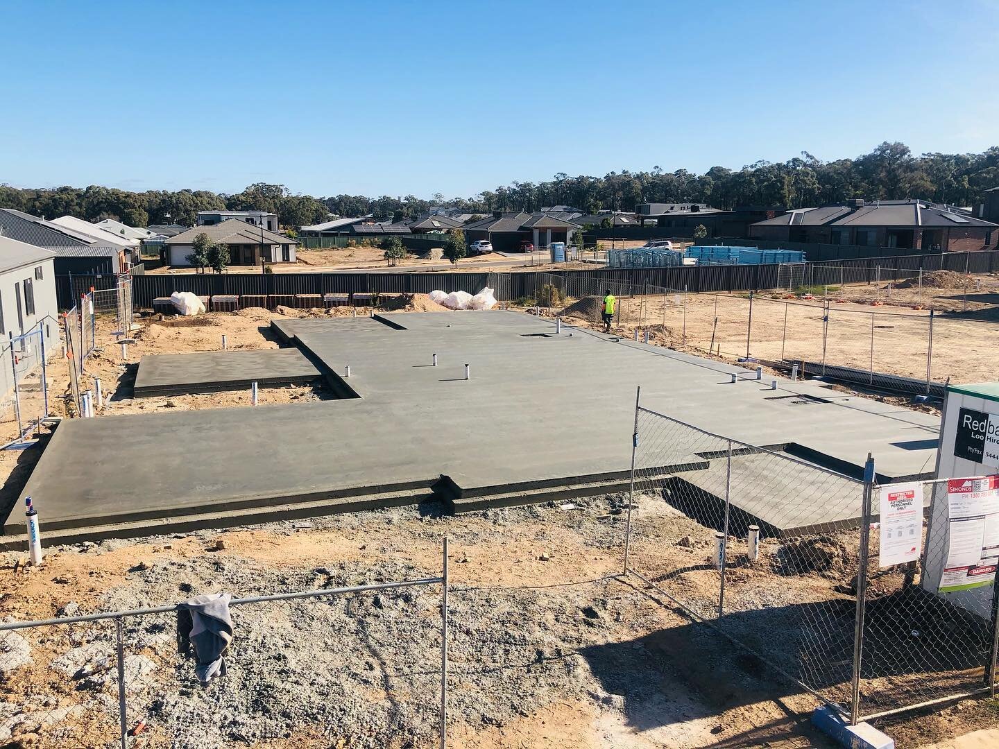 337m2 house poured for Simonds homes  #concrete #simondshomes