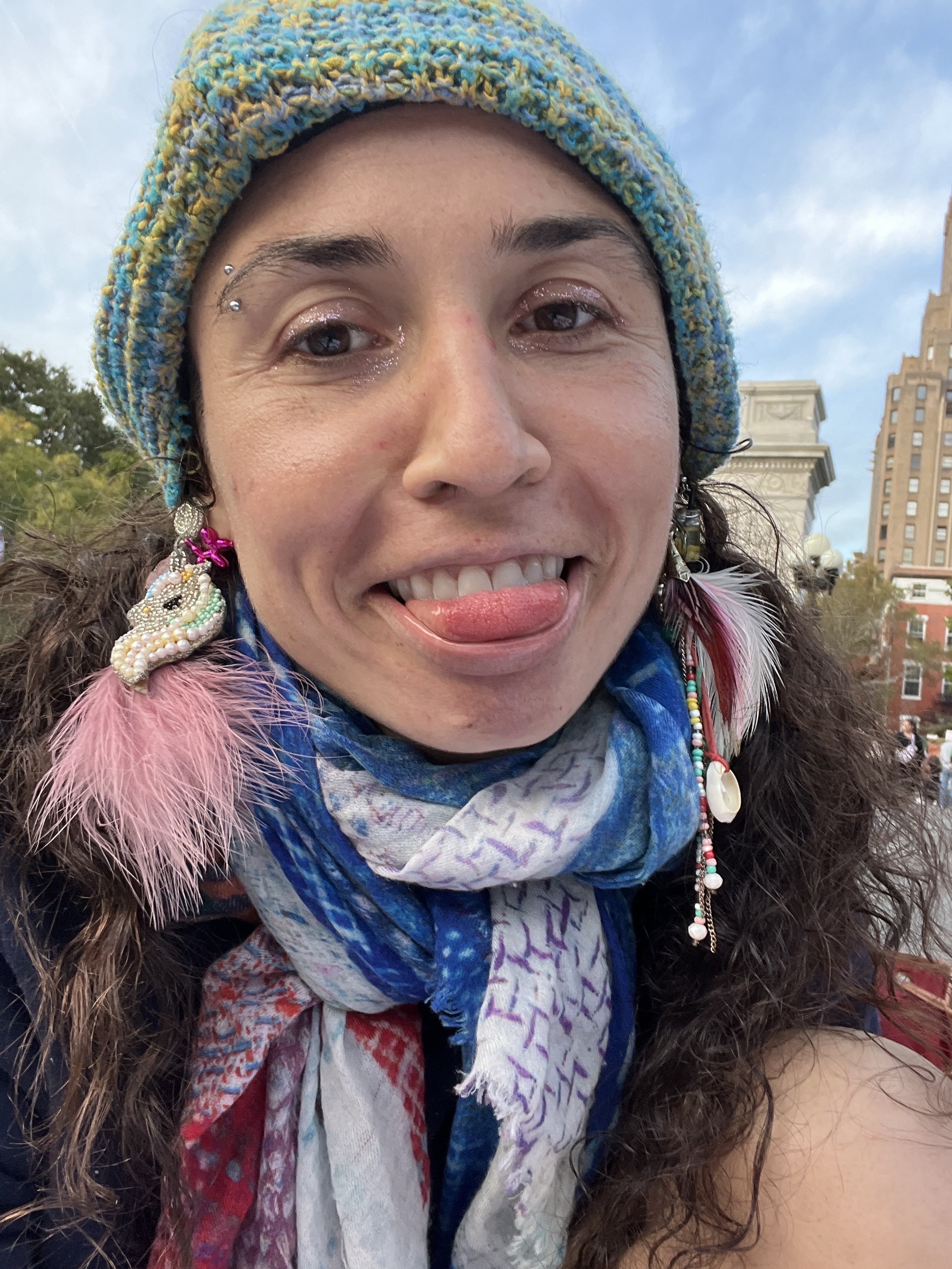 I sell prints of Originals in Washington Square Park